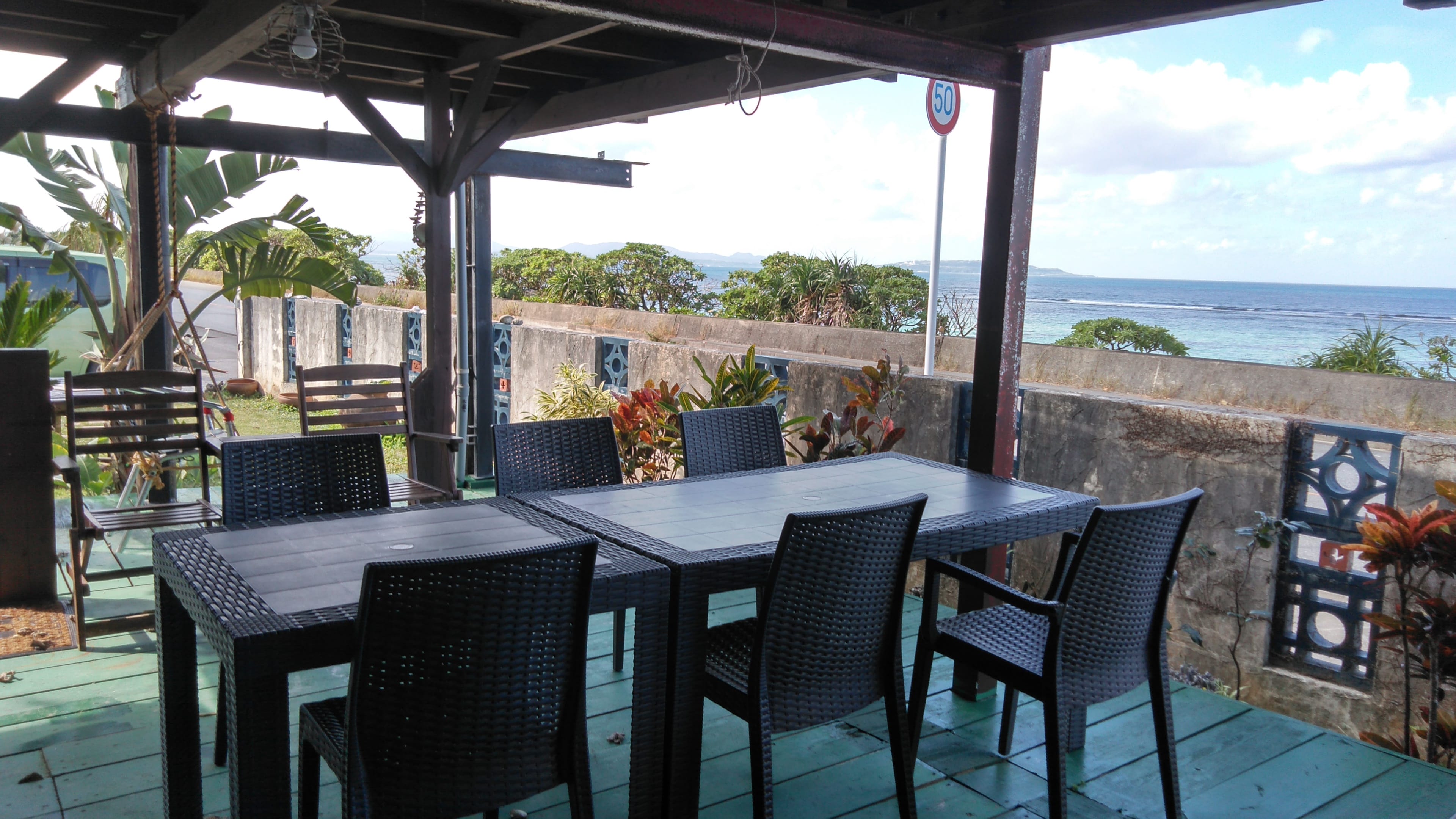 From the terrace