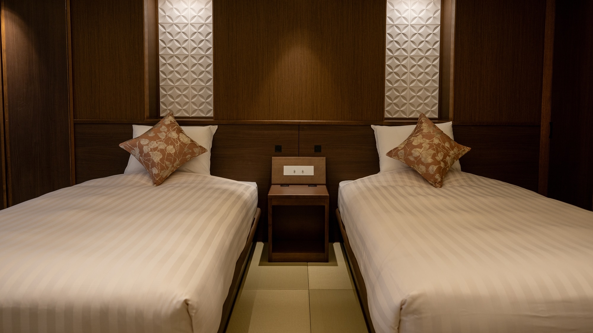 [Renewed in 2021] Japanese-style twin bed / Simmons bed