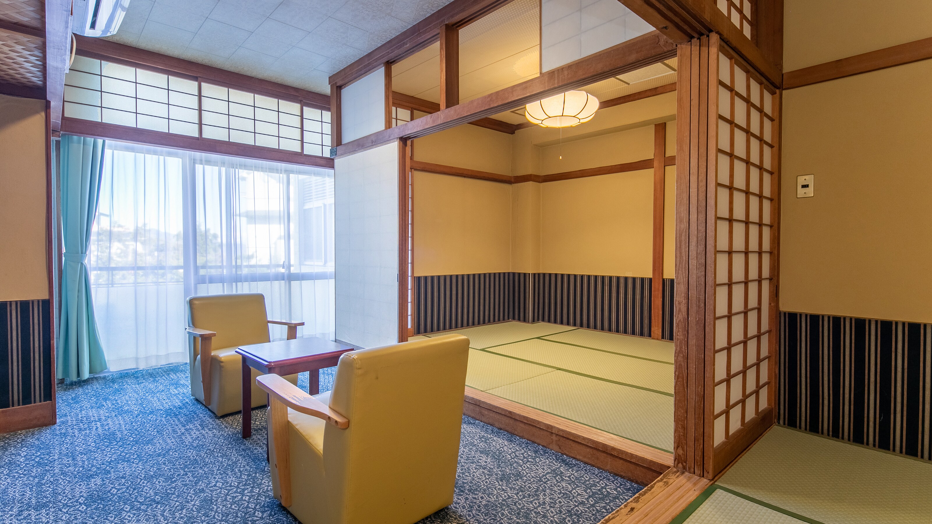 Hai phòng kiểu Nhật (12 chiếu tatami + 6 chiếu tatami) [Bồn tắm ngoài/không hút thuốc]