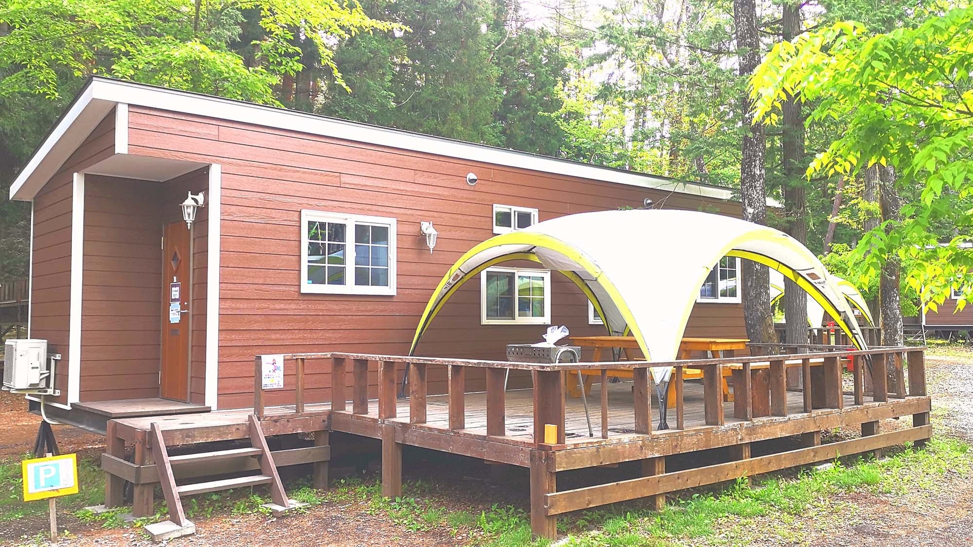 ・ The trailer house "B-B Palace" is fully equipped and you can enjoy camping empty-handed.