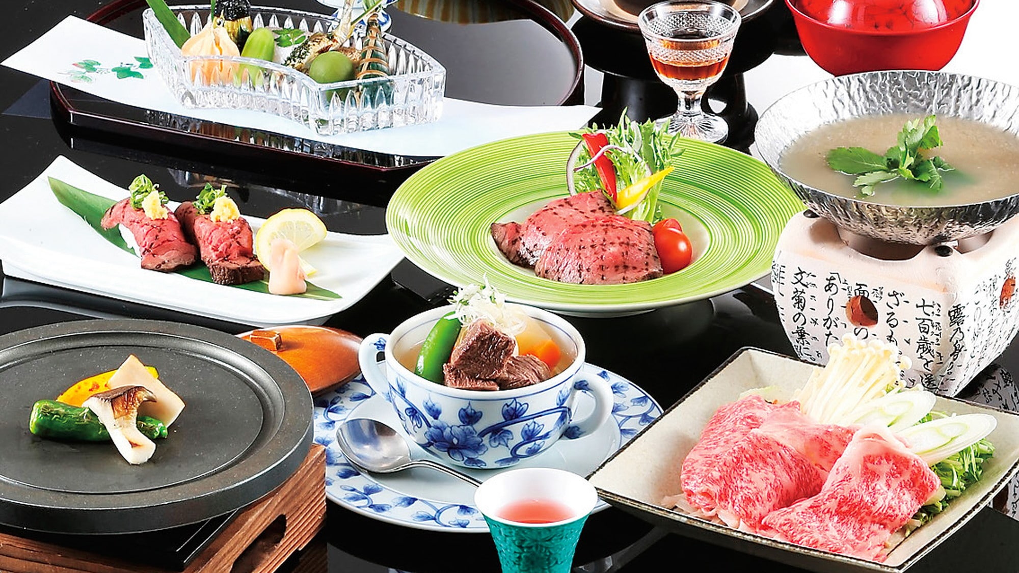 Tajima beef kaiseki