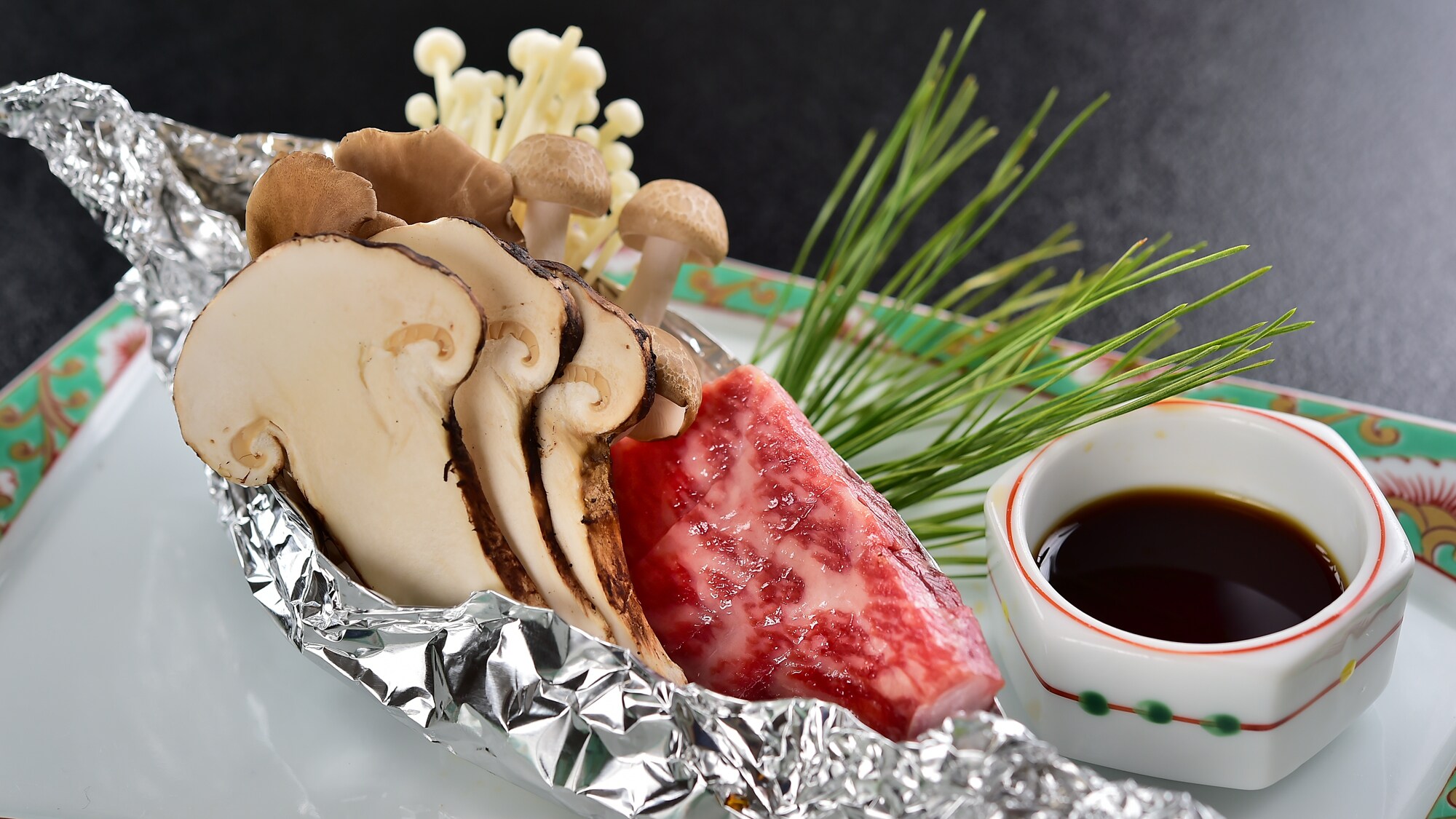 松茸ホイル焼き