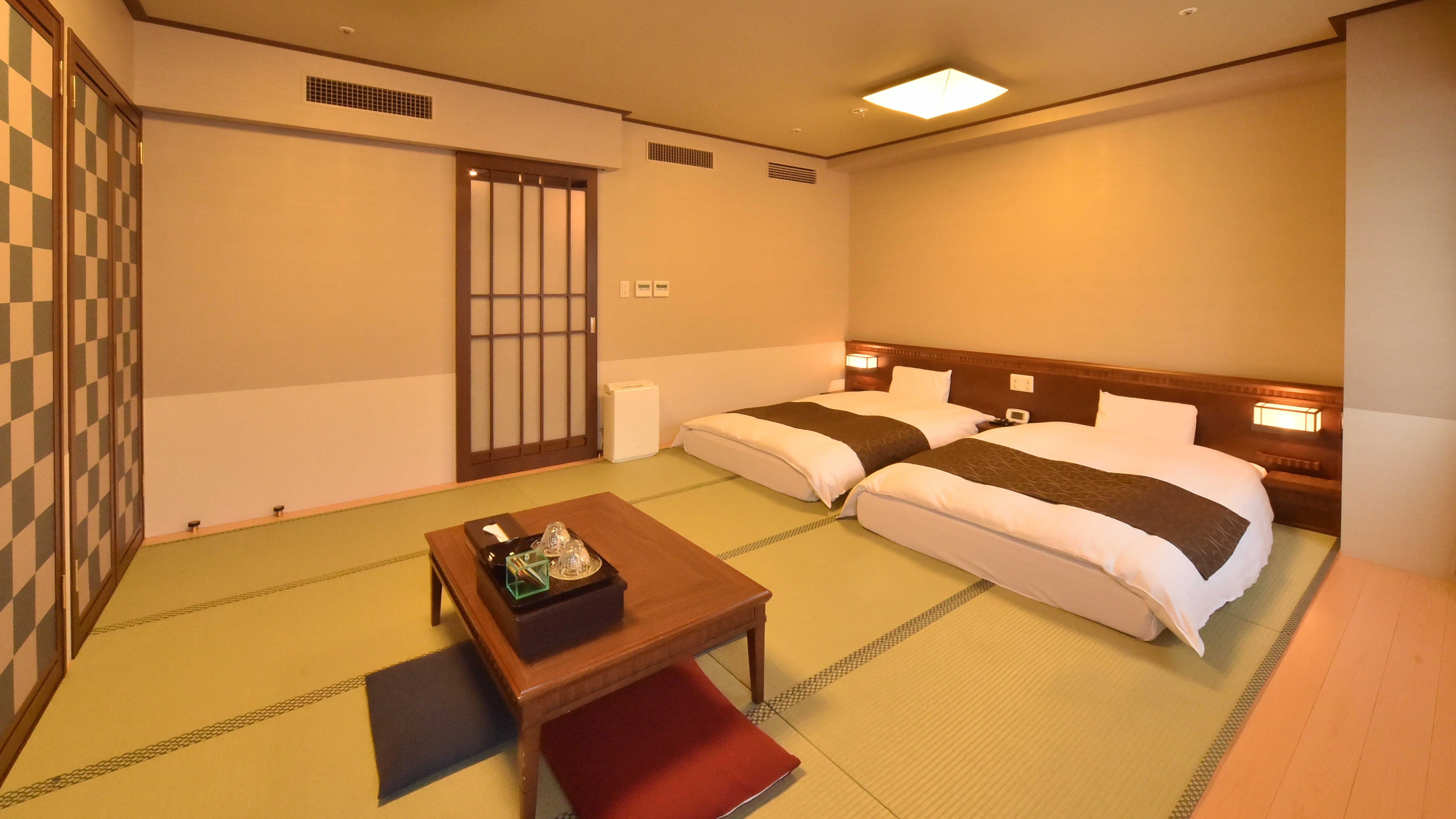 [Japanese-style room] Bed size 100 & times; 200 cm (2 units) 36.3 m2
