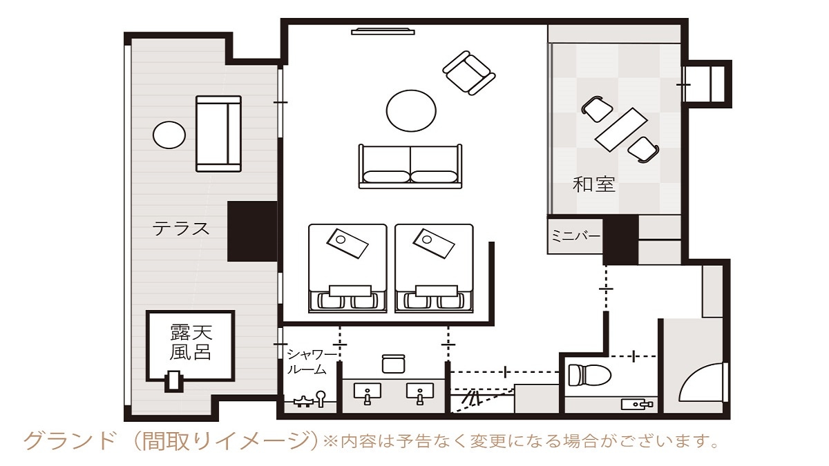 Room "Grand" floor plan image