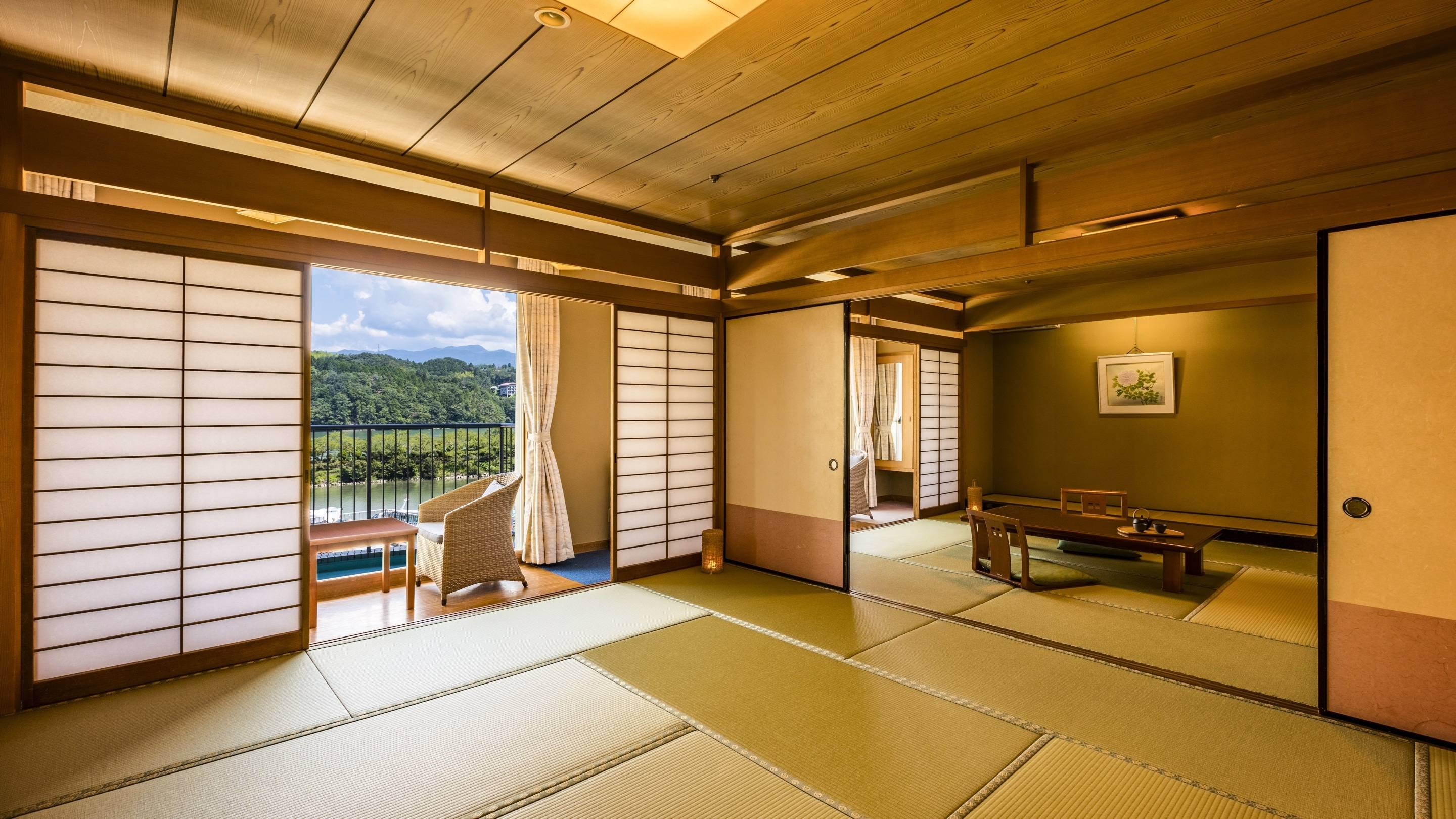 Two standard Japanese-style rooms *Example of guest rooms