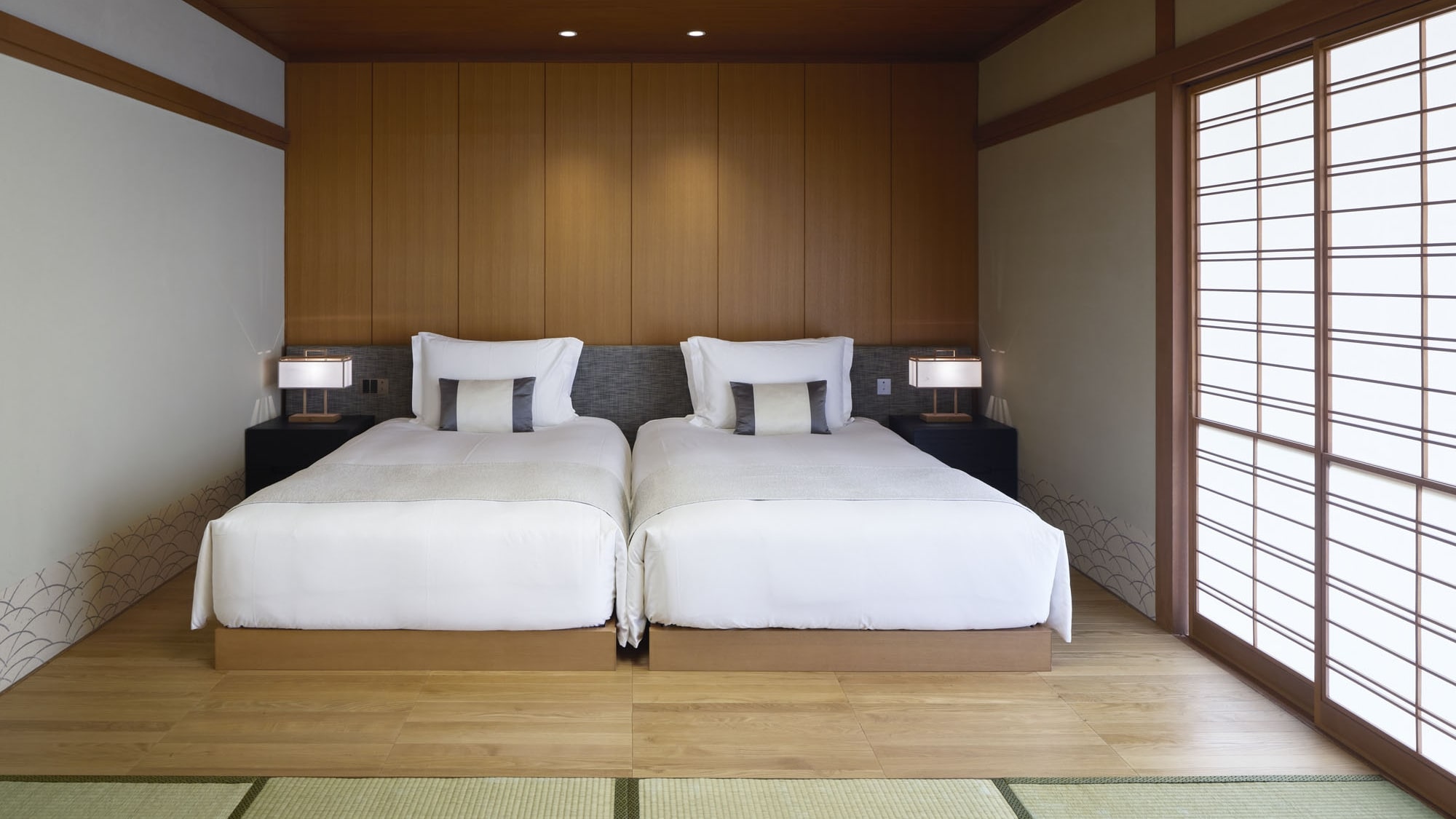 Japanese style garden suite