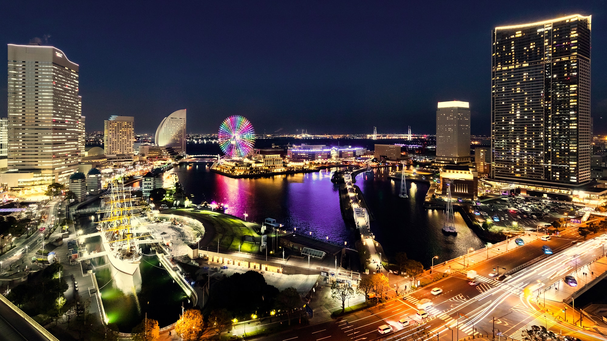 海側夜景（イメージ）
