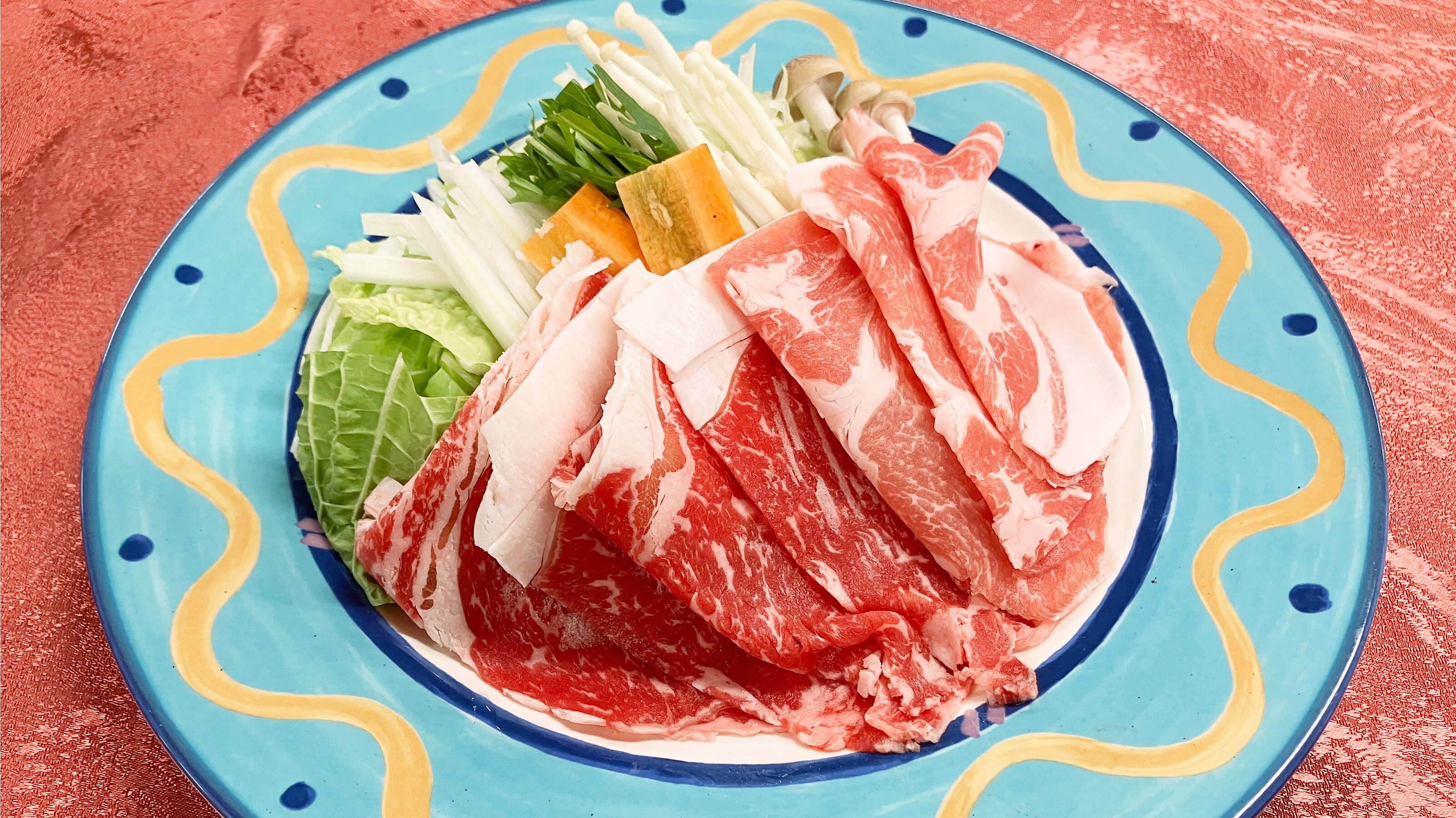 Hokkaido Black Wagyu Beef and Hikoma Pork Shabu-shabu