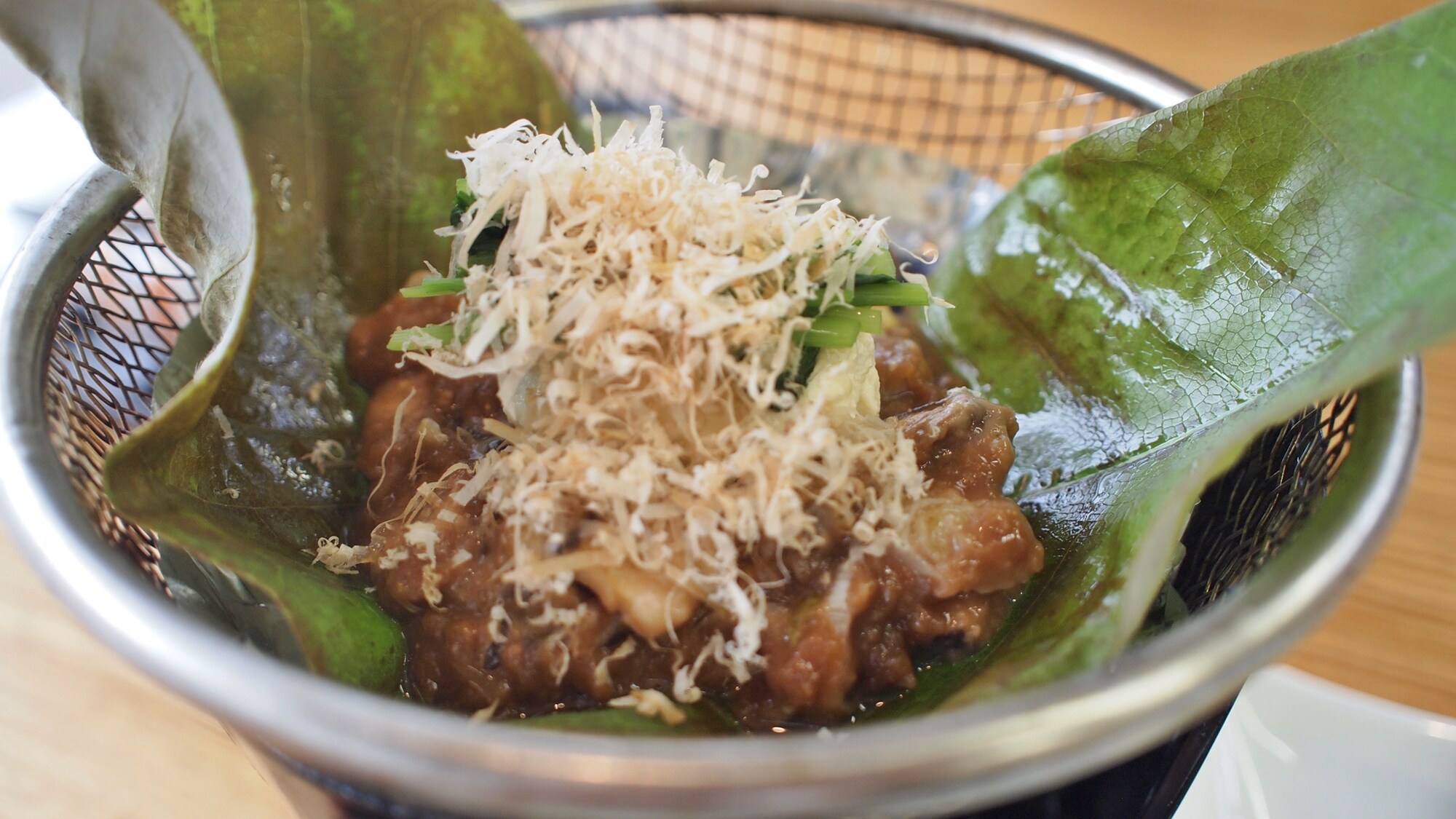 * [Breakfast example] Hoba miso with a fragrant aroma that will appeal to your appetite. Firmly charge the energy of the day ♪