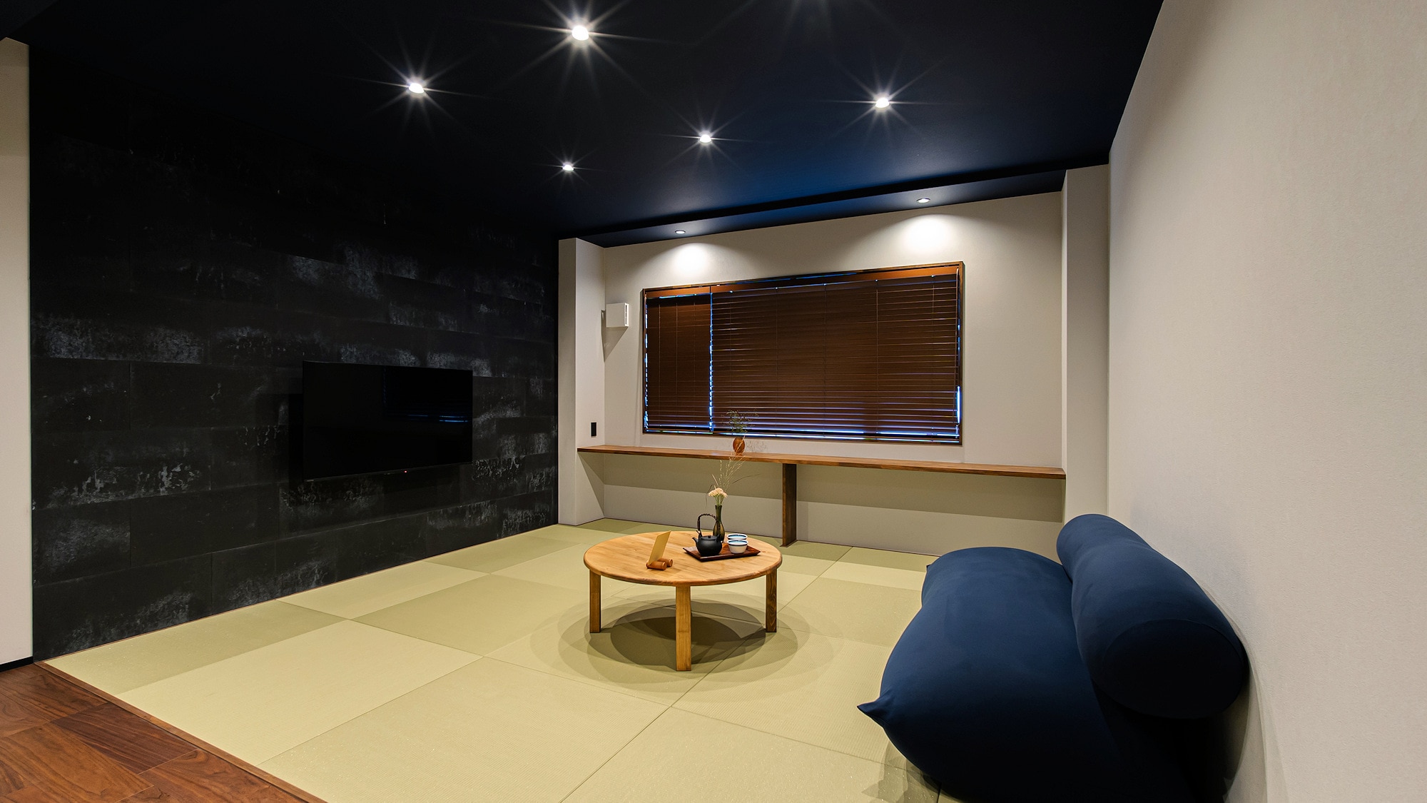 [Room] Non-smoking / Special Japanese-Western room with semi-open-air bath, twin / Capacity 1-4 people