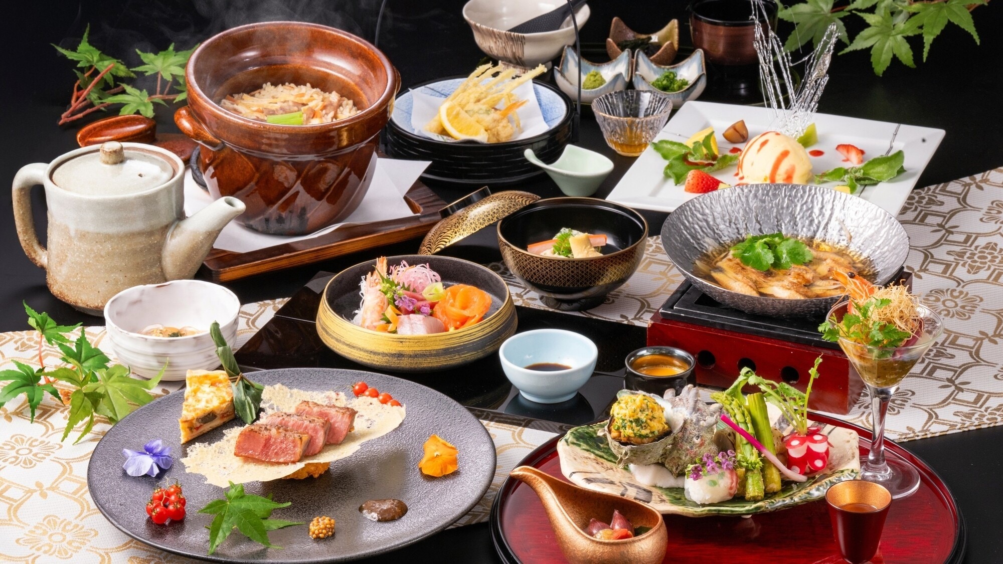 [Kiwami (bữa ăn kaiseki cao cấp nhất của chúng tôi)] *Hình ảnh