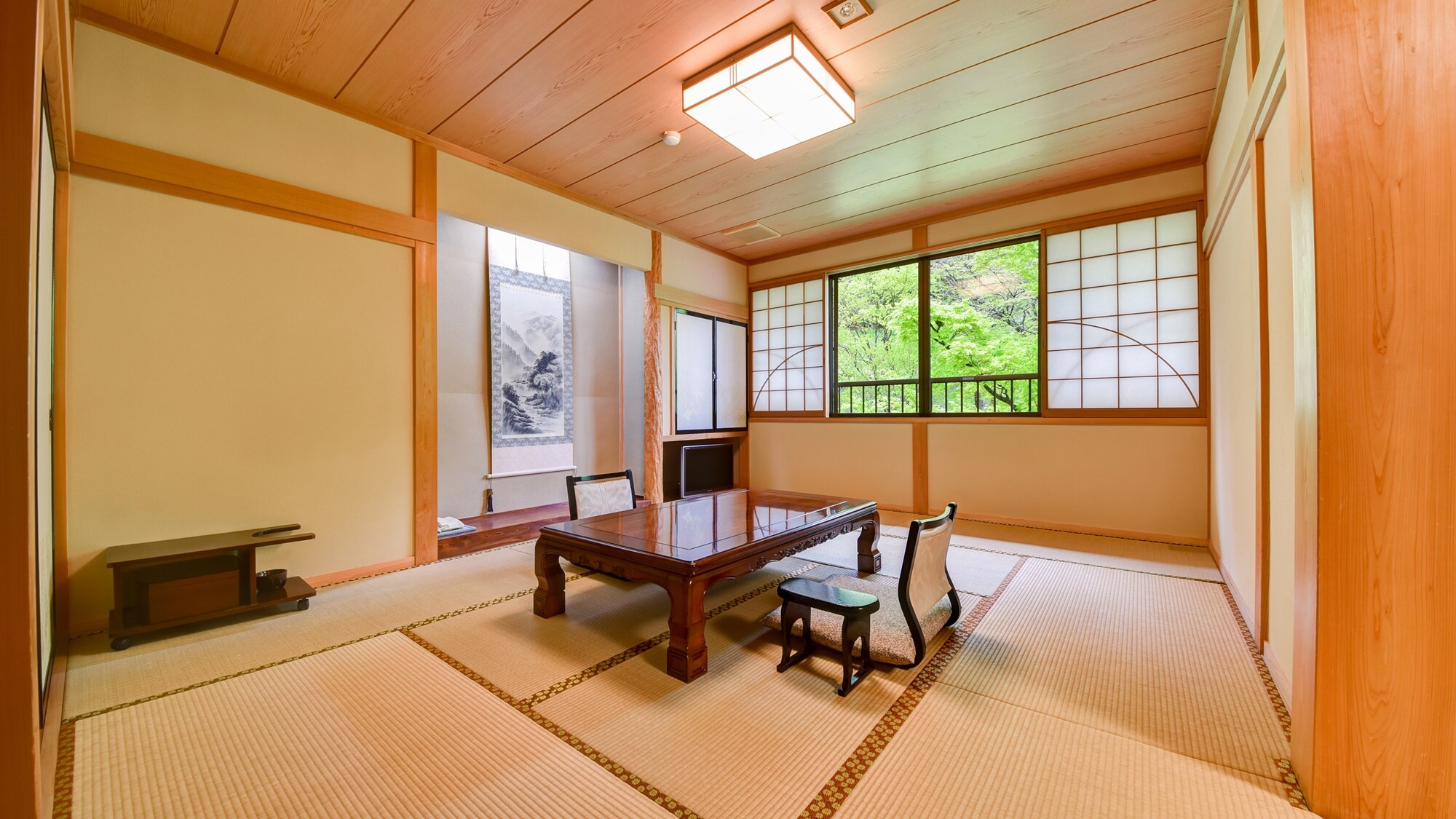 *An example of a two-room room (Kiri). This is the "Kiri" room on the second floor.