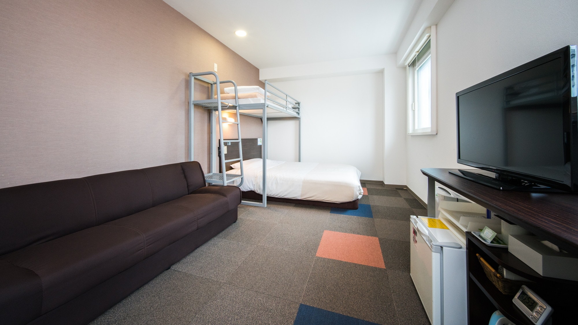 Enjoy a comfortable stay in a spacious room