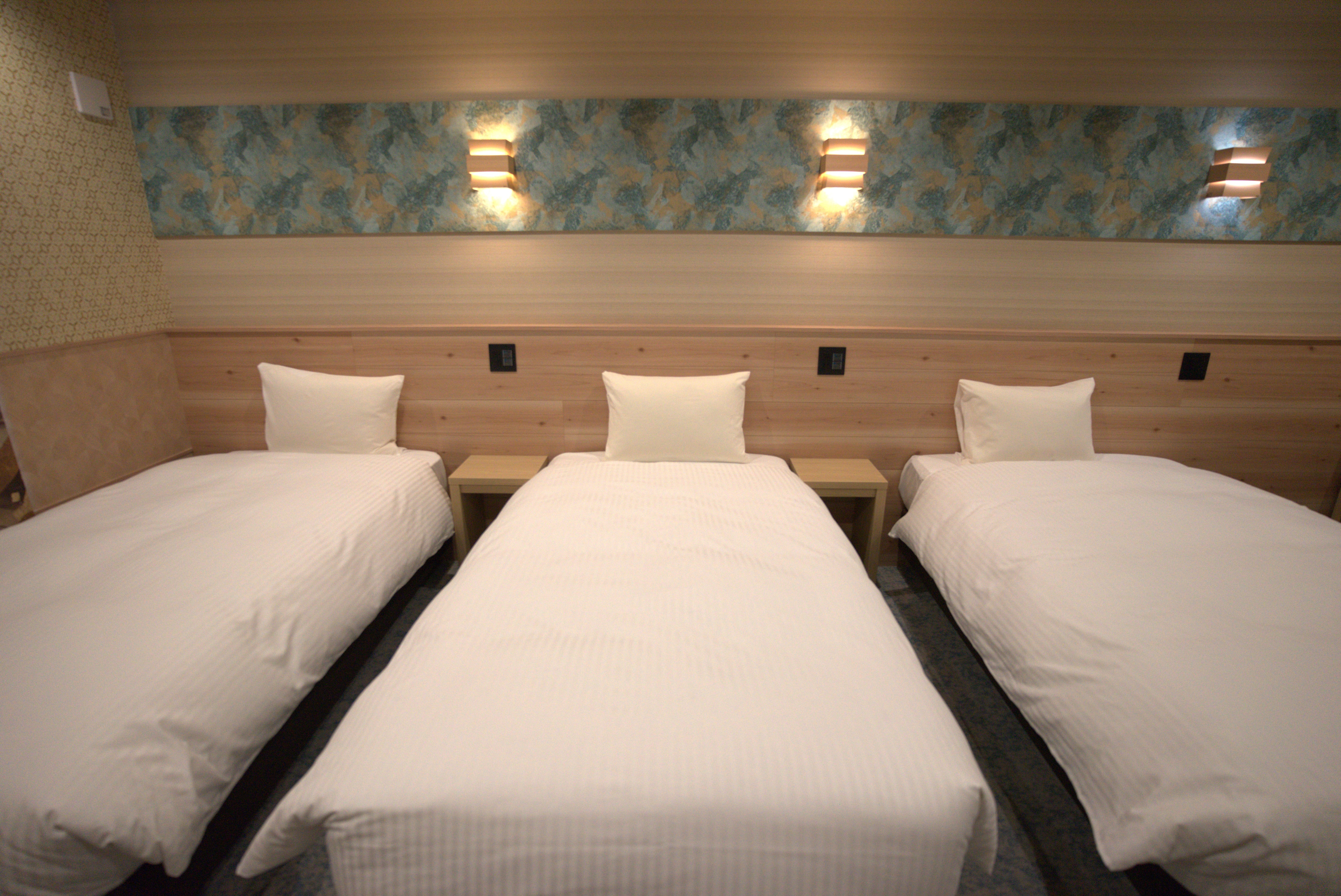 Triple room, 28 square meters, bed