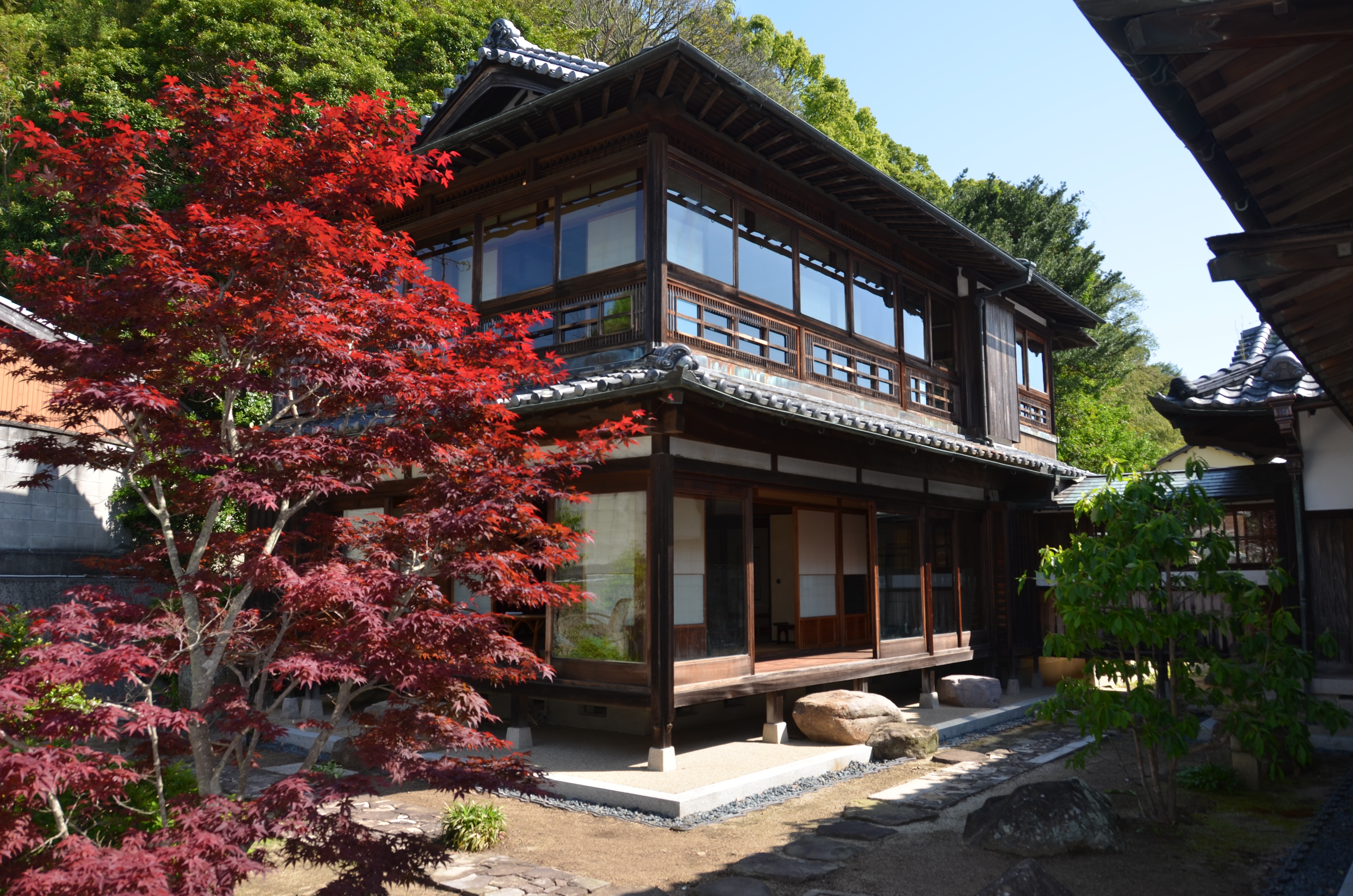 The appearance of the guest hall
