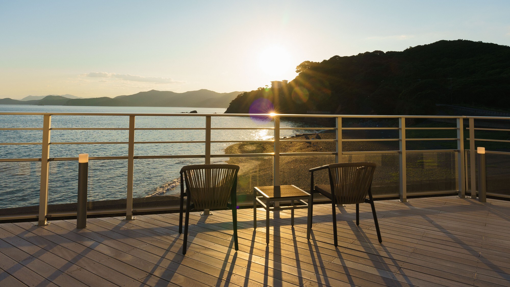 Sunset on the Beach Terrace [Aone]