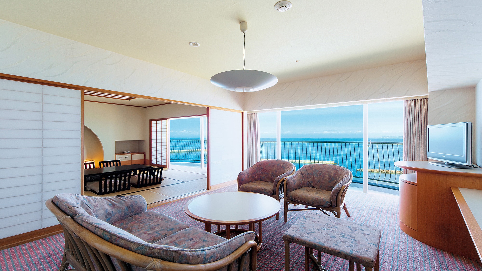 ◆Main building: Japanese-style room with living room (example)
