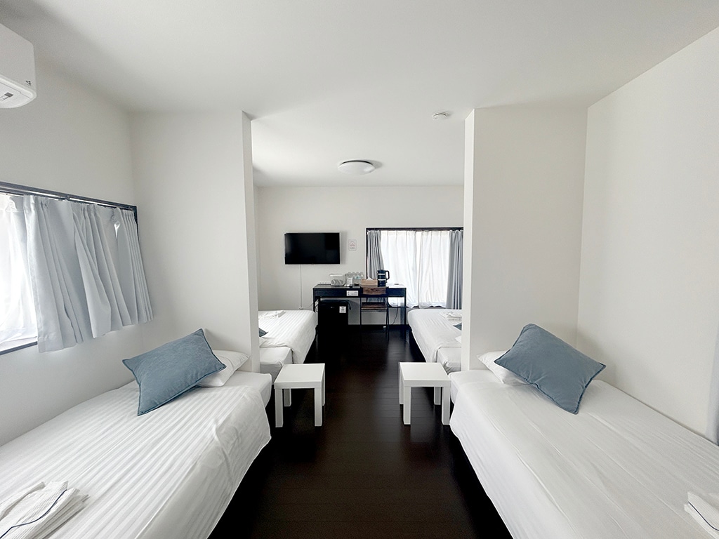 ・[For 210 groups] Please relax in a simple and clean room with a white base.