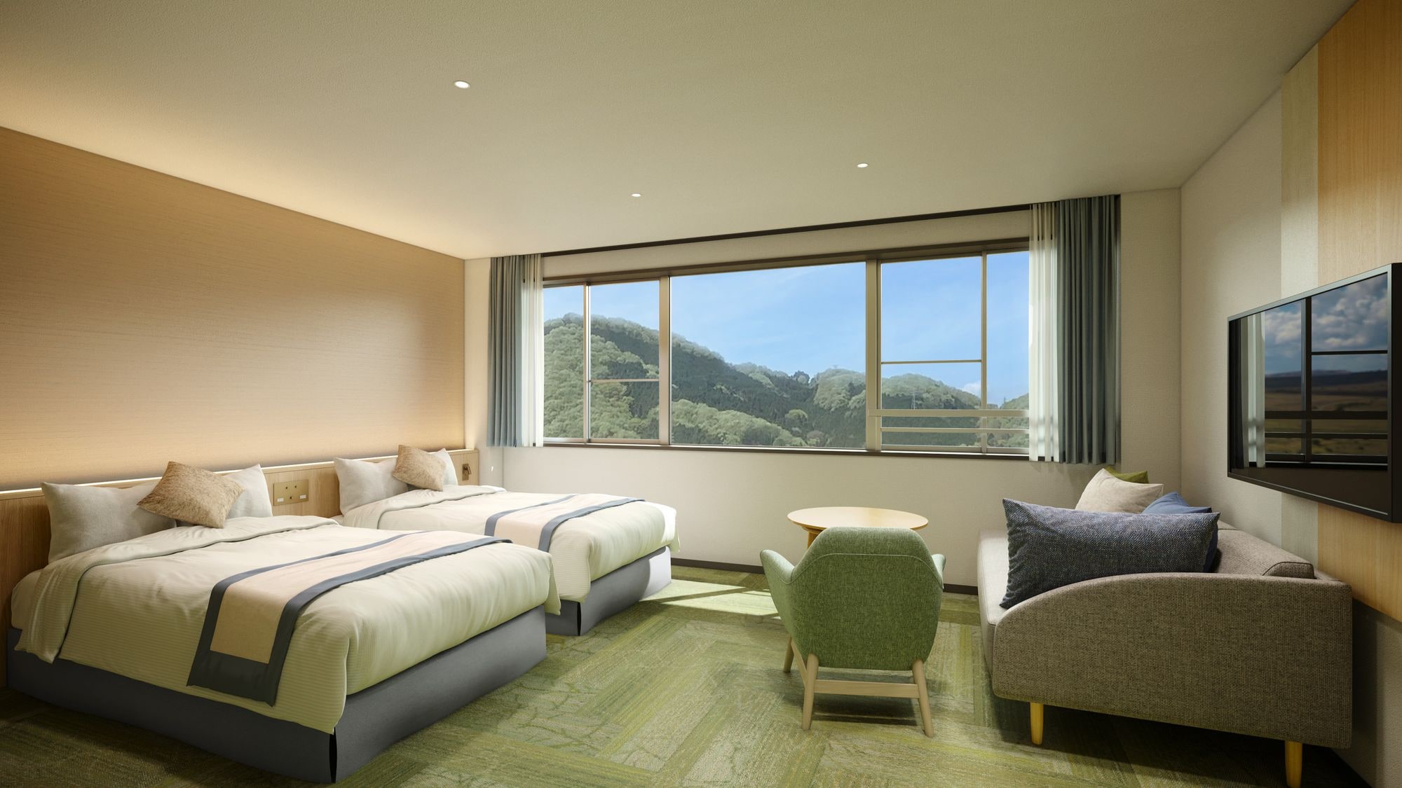 Superior triple room (with bath) / 33 square meters