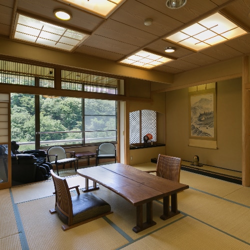 [Room with open-air bath] "Tatsuta" Honma