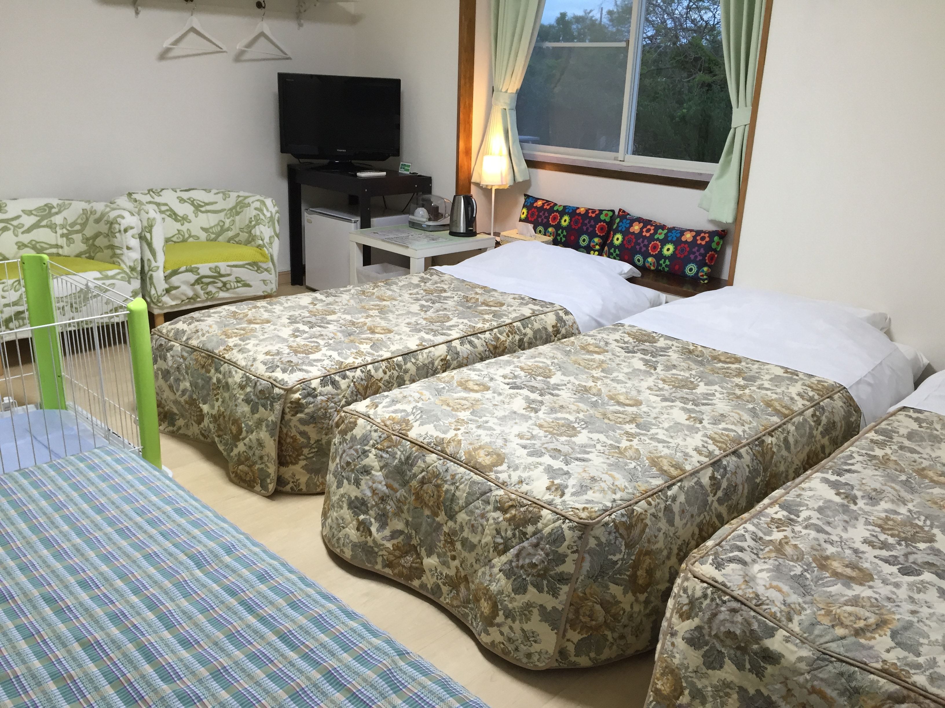 Annex 2, 3-4 people (Western-style room with bathroom and toilet, pet-friendly)