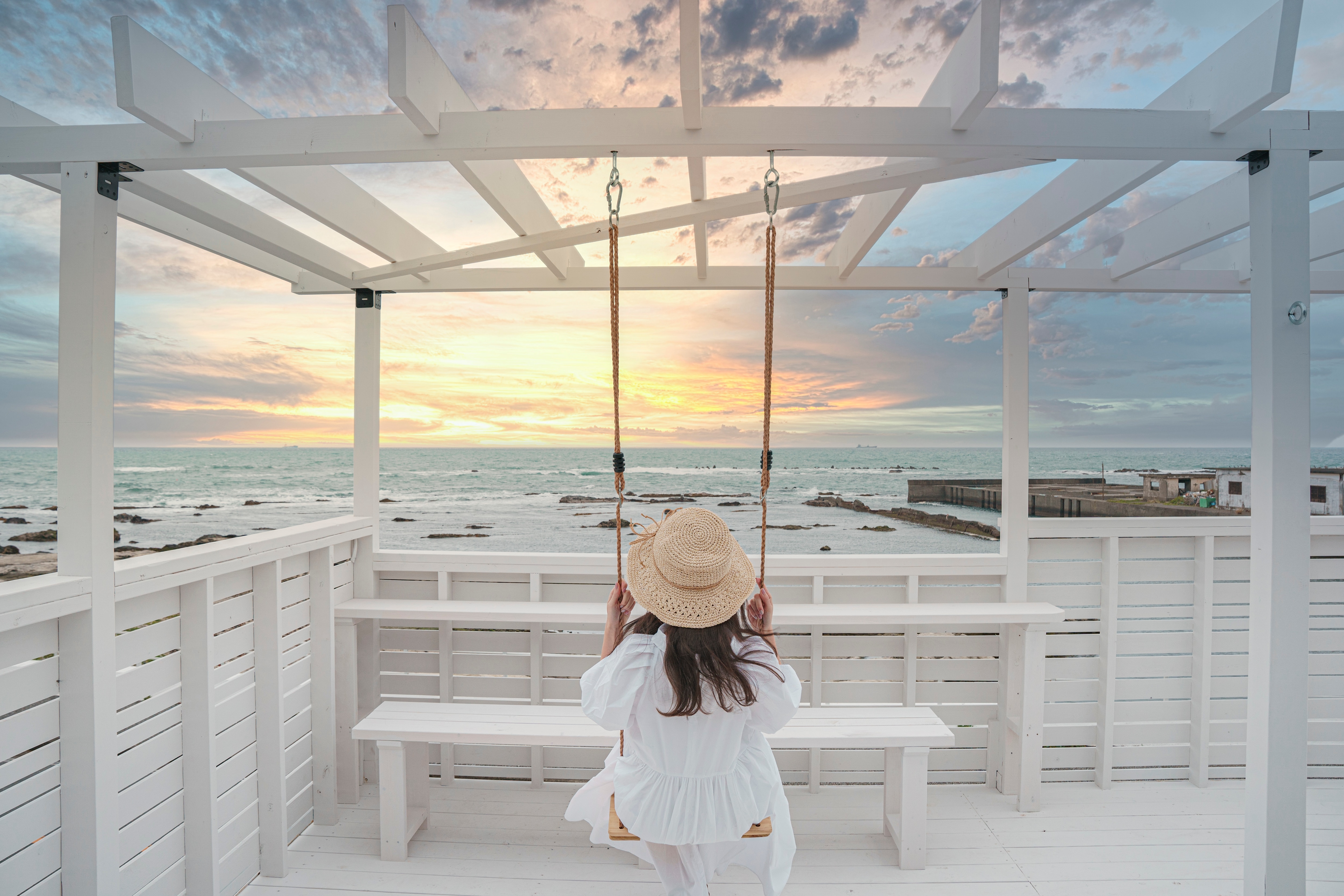 [UMInoTERRACE 千仓] 露台秋千