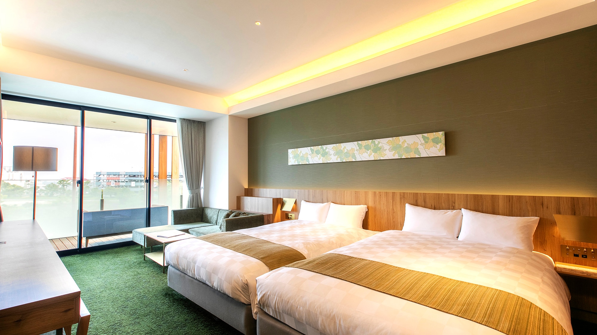 [Suite Room] A special space with a theme for each floor.