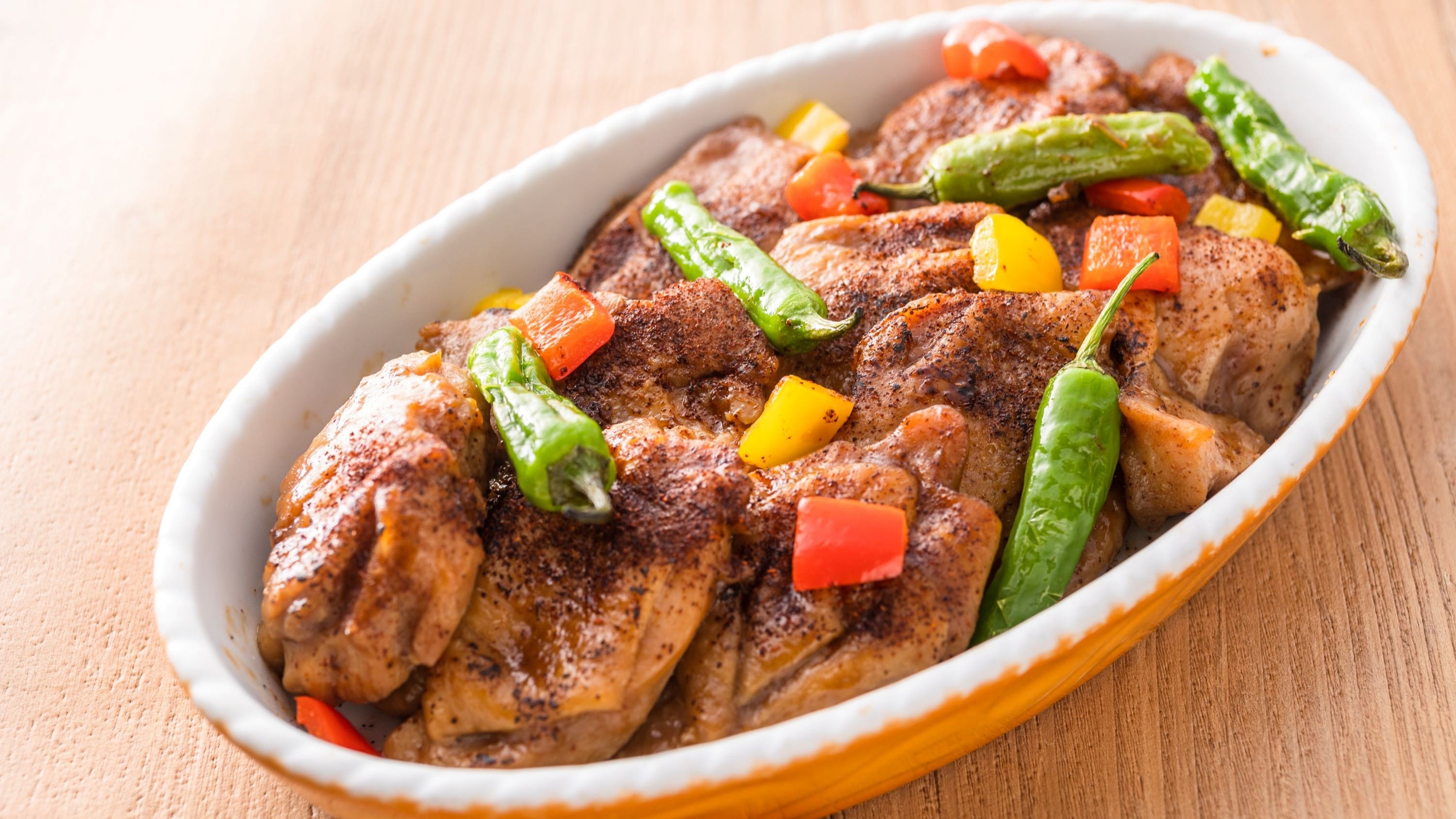 <春季自助餐>西式辣椒味照燒雞肉