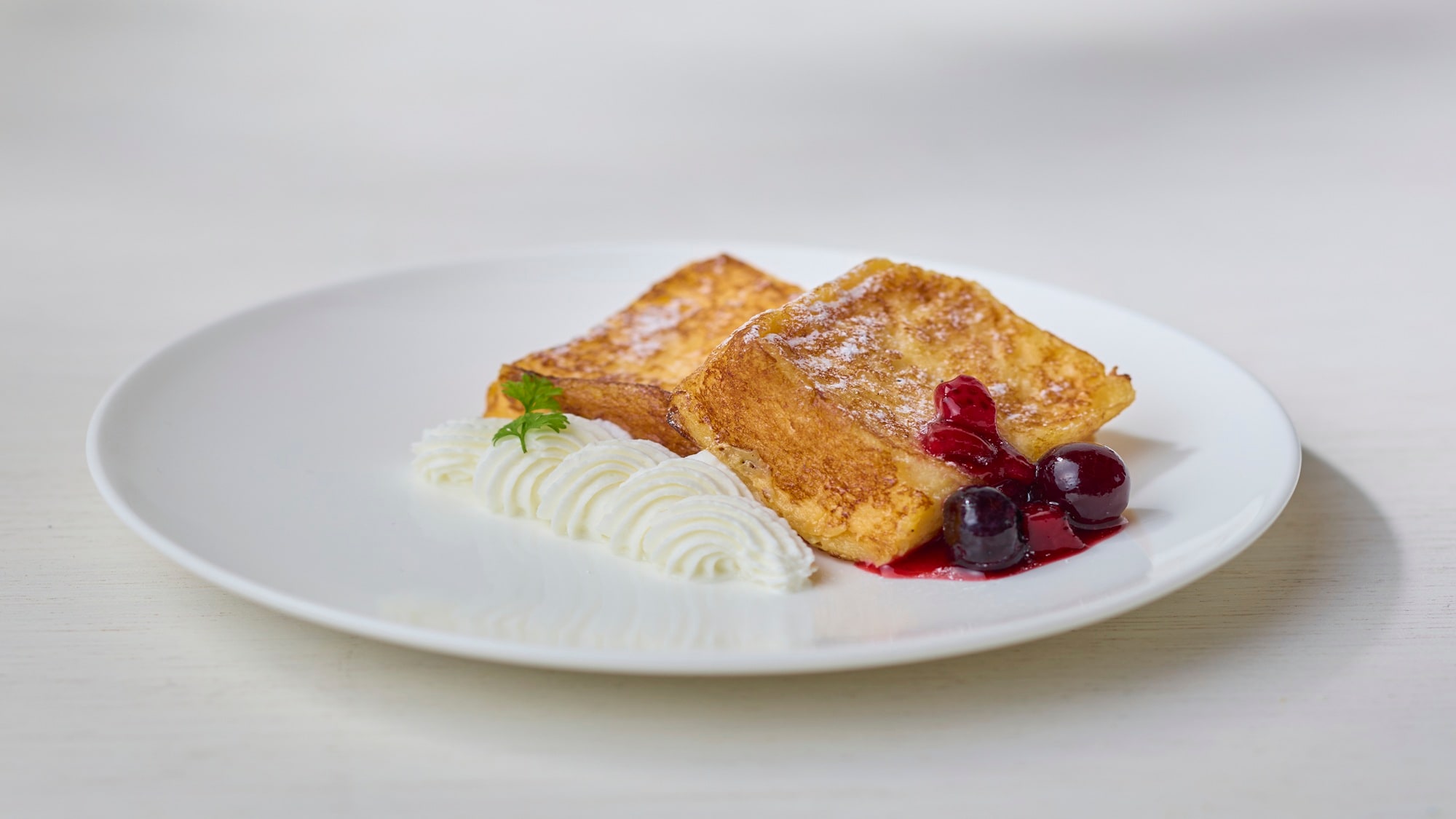 【丰盛的自助早餐，总有一款适合您】法式吐司