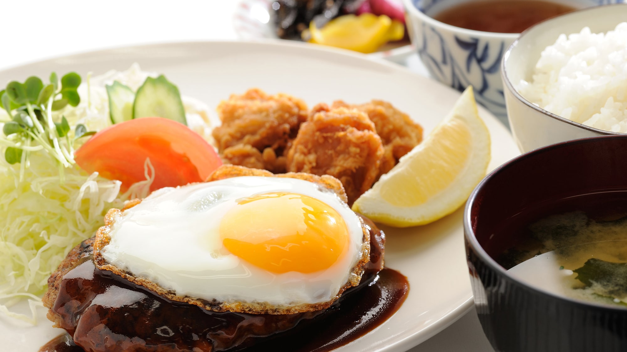 ★Ví dụ bữa tối hàng ngày ☆ Bữa ăn bít tết Hamburger ★