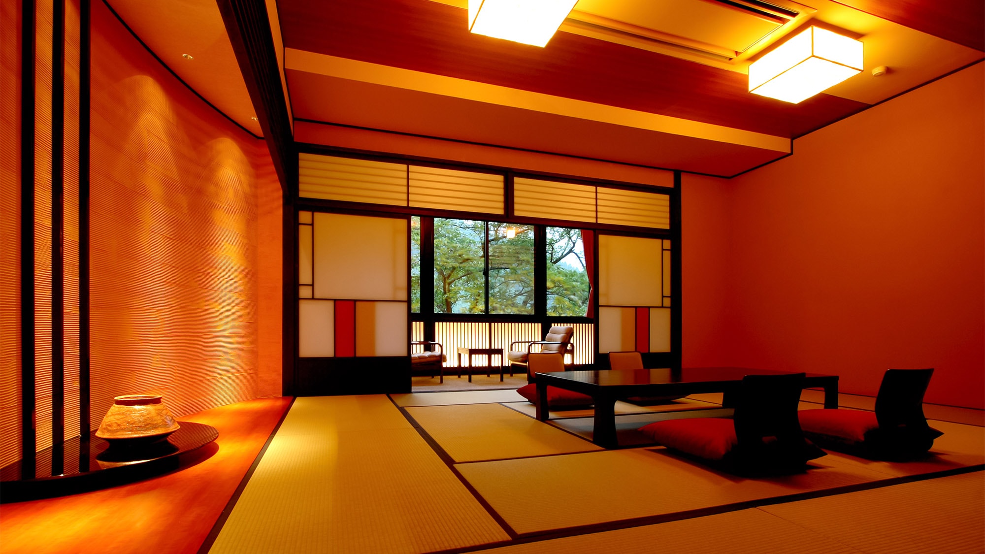・Modern Japanese room from 10 tatami mats
