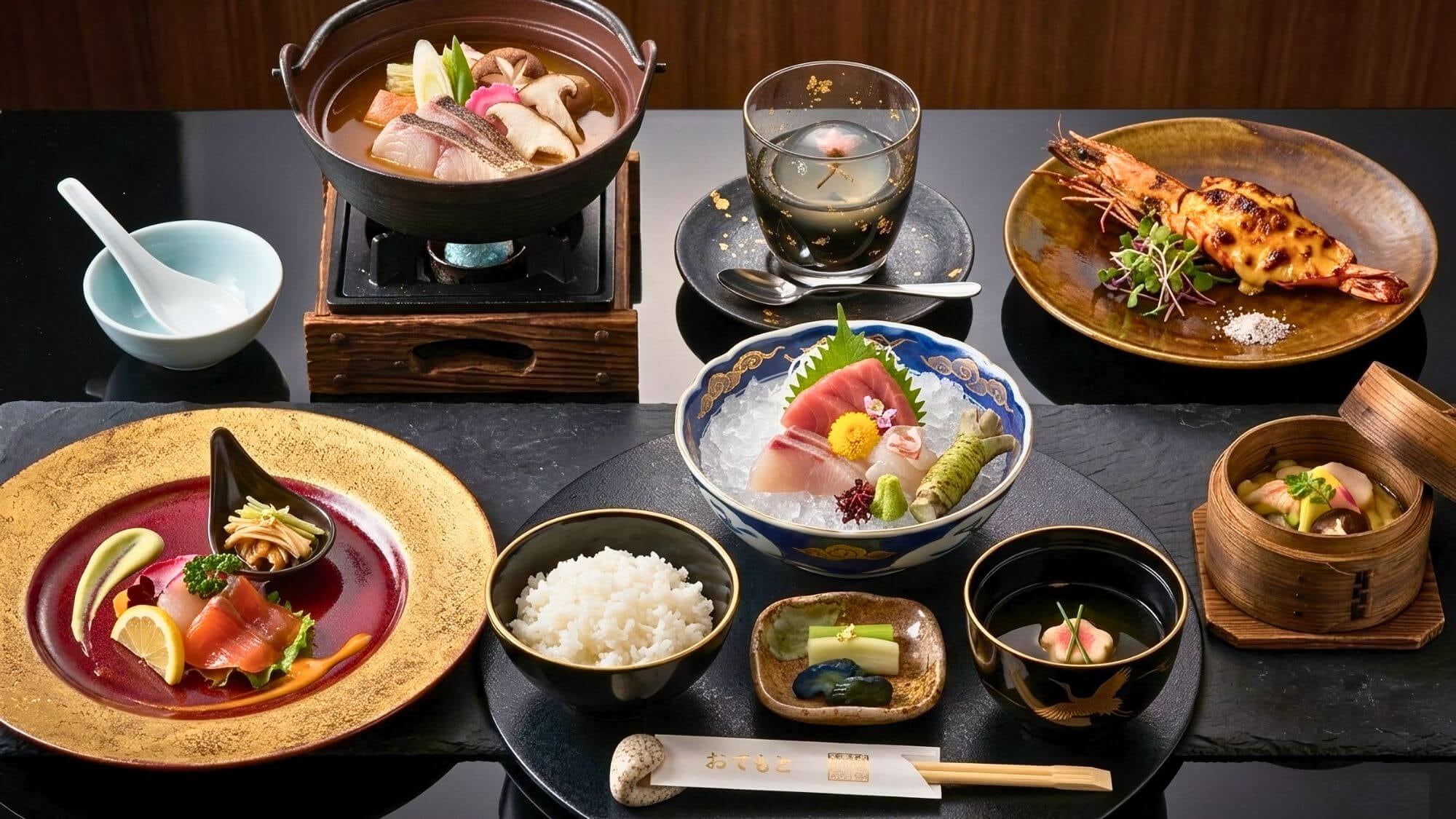 【风之套餐】轻松愉悦的八道菜套餐。价格实惠，让您以清爽的方式品尝埃桑角的时令美味。商务旅行或独自旅行者的理想之选！