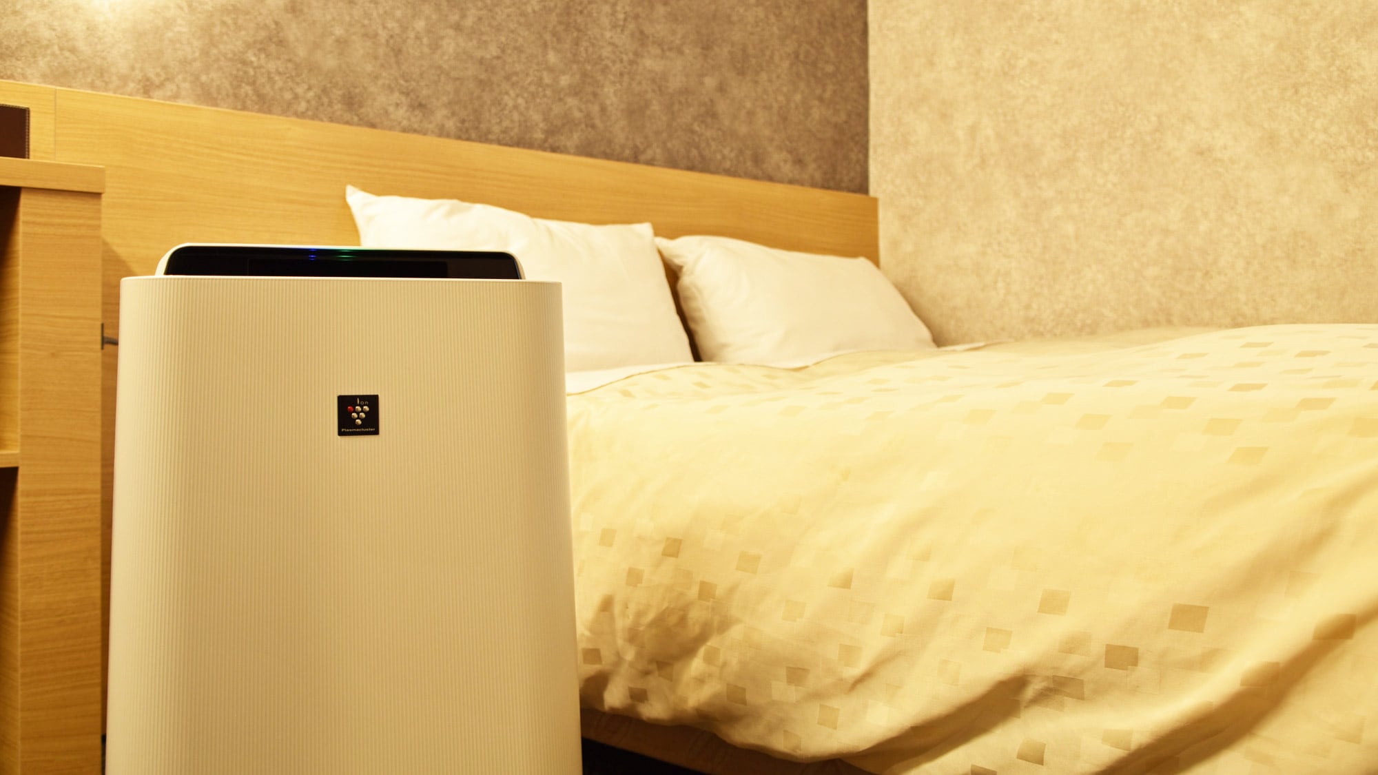 [Humidified air purifier] Available in non-smoking rooms