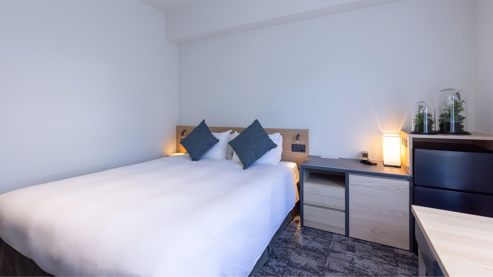 ◆ห้องสแตนดาร์ดดับเบิ้ล｜เตียงคู่กว้าง 160 ซม. x 1