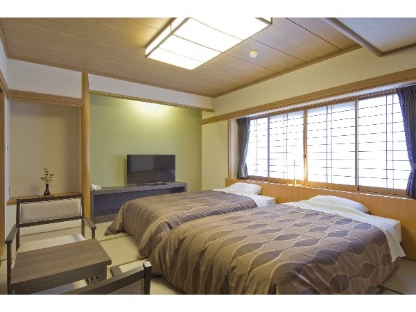 ◆ Standard twin bed [Japanese and Western room 10 tatami mats]