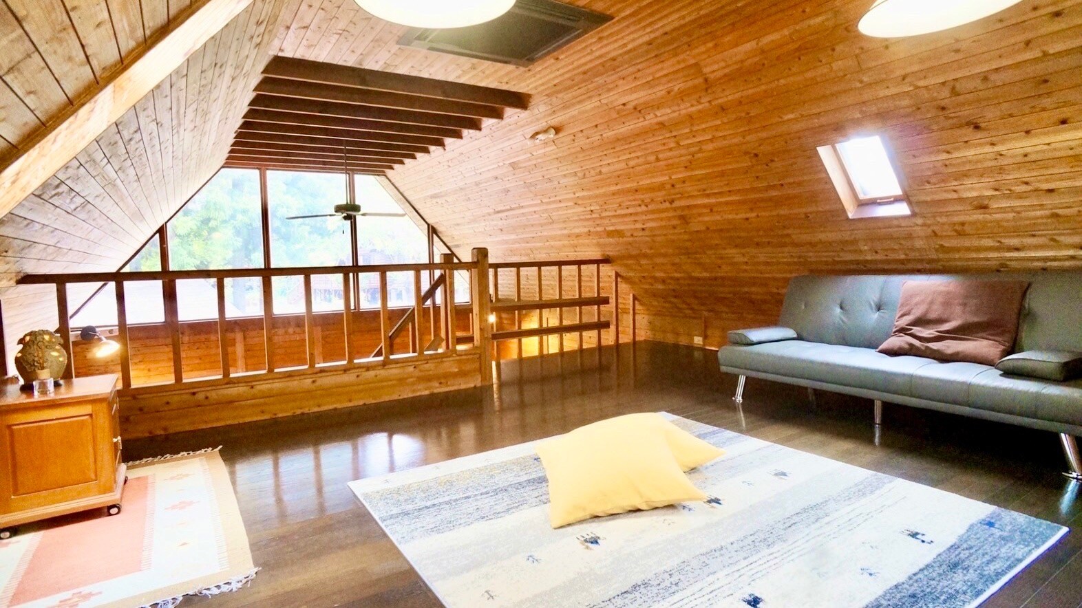 Indoors | Popular with children, the loft on the second floor is like a secret base