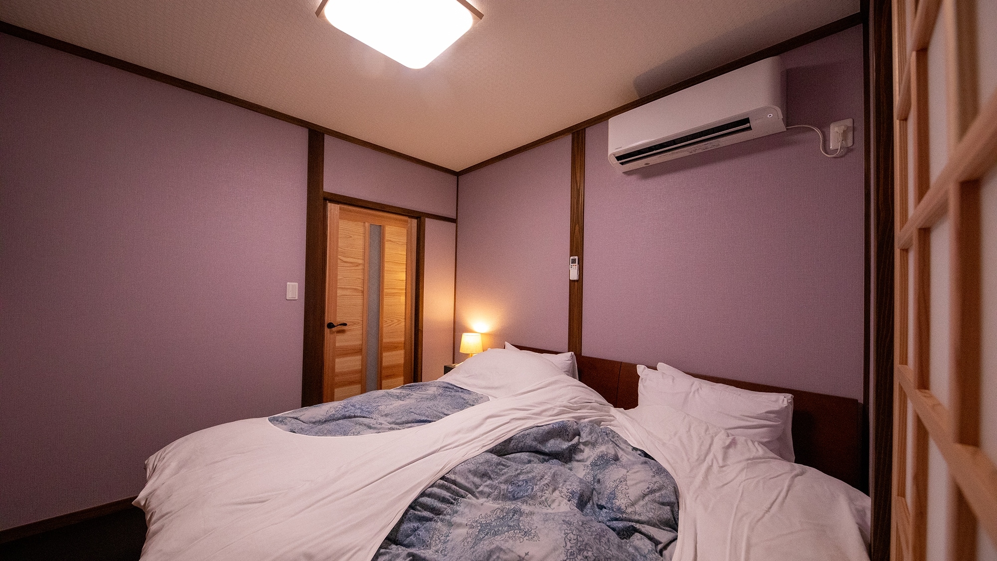 [Ayame] Main house 1st floor_Japanese-style room 6 tatami mats + Western-style room 4.5 tatami mats, relaxing bedroom