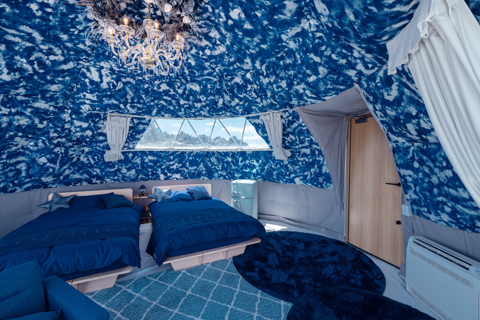 Premium Dome "Indigo" SORANIA x Aoki Hefuku