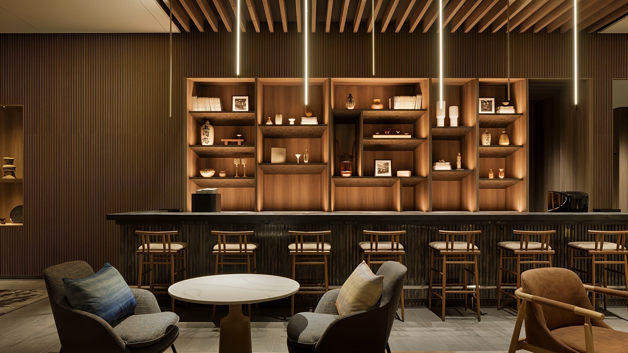 ■ "The Lounge & Bar" / A stylish bar with a sophisticated atmosphere