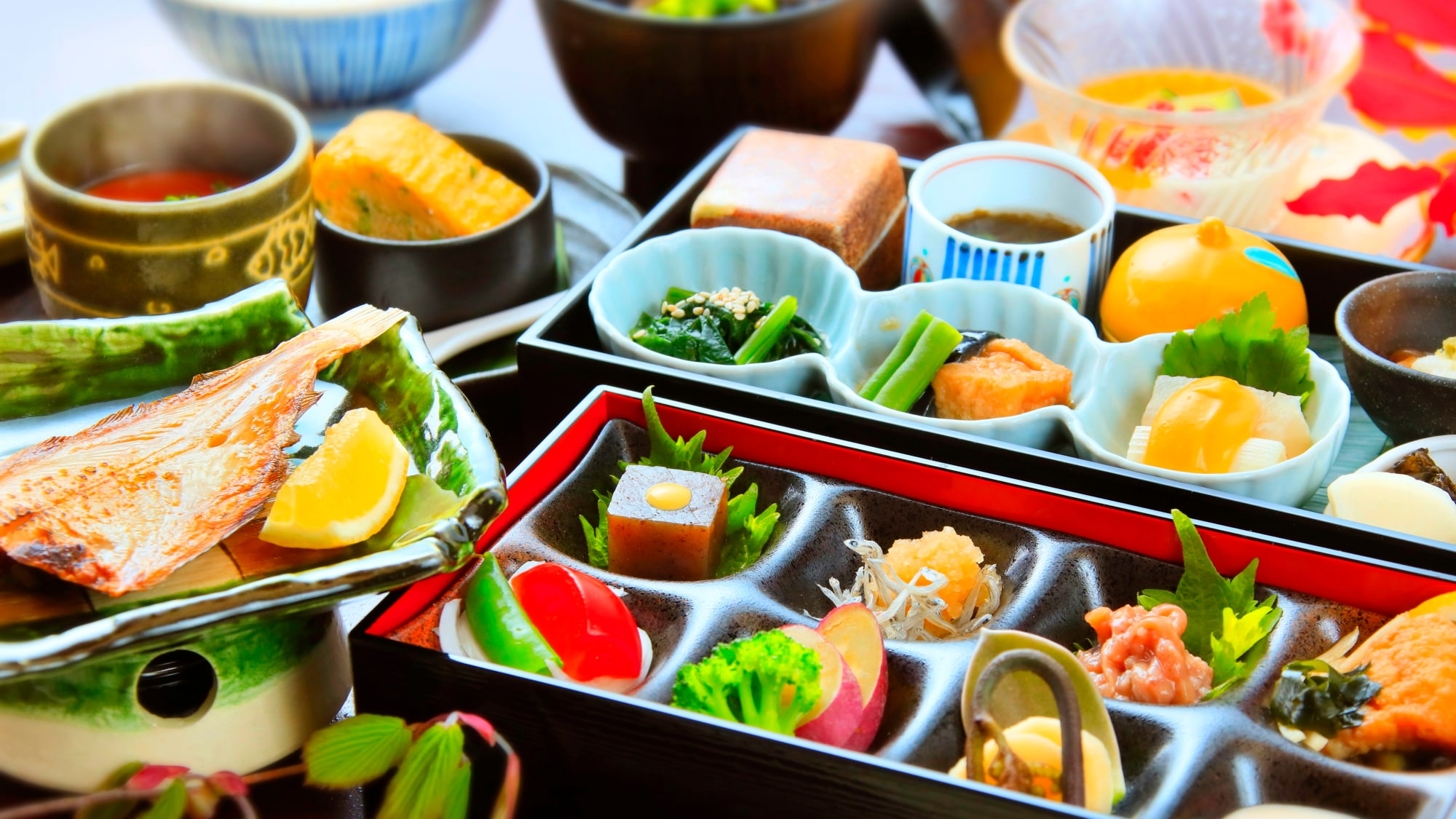 A breakfast full of the blessings of the Sanin region, filled with the commitment of Yururi.