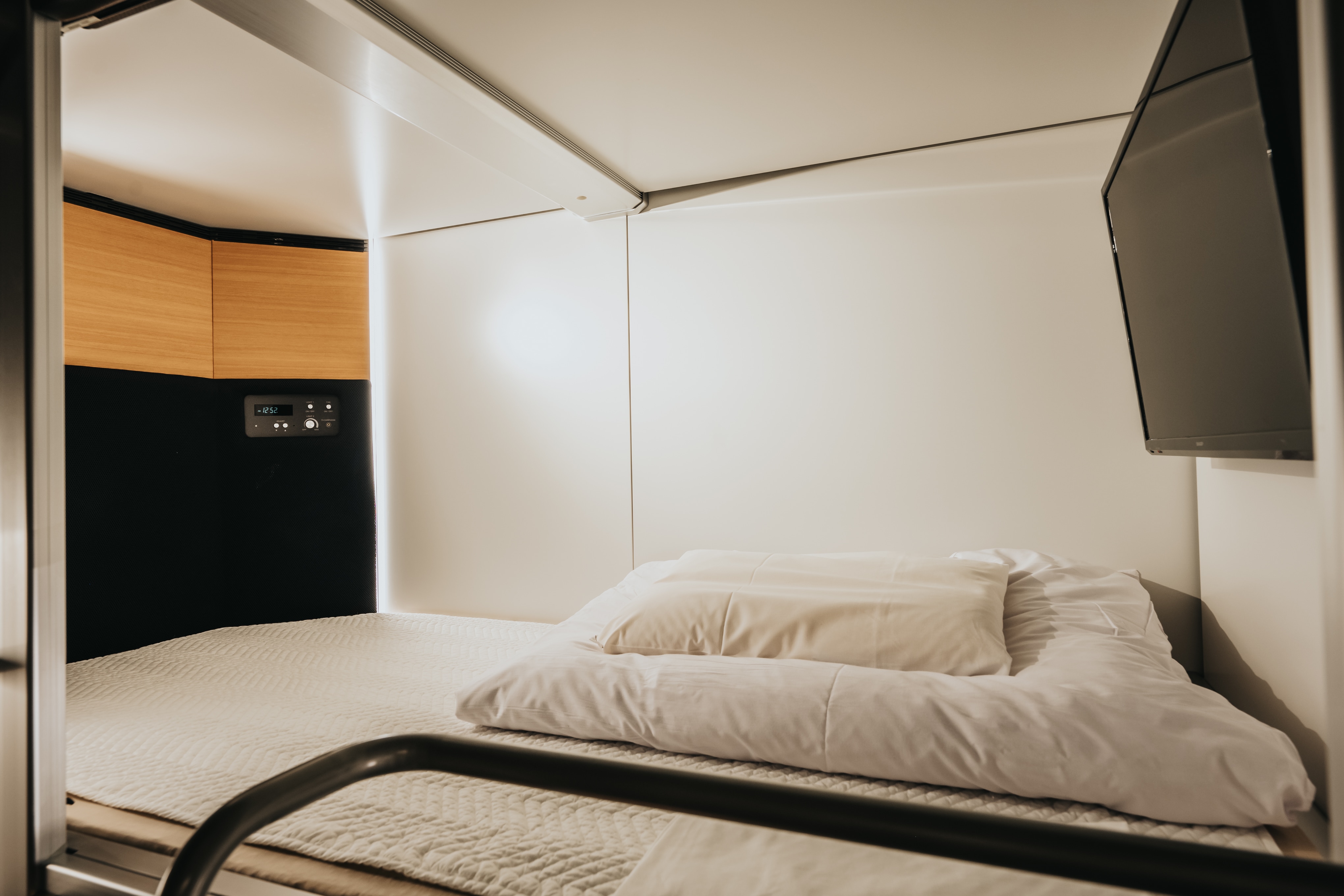 Capsule hotel room photo