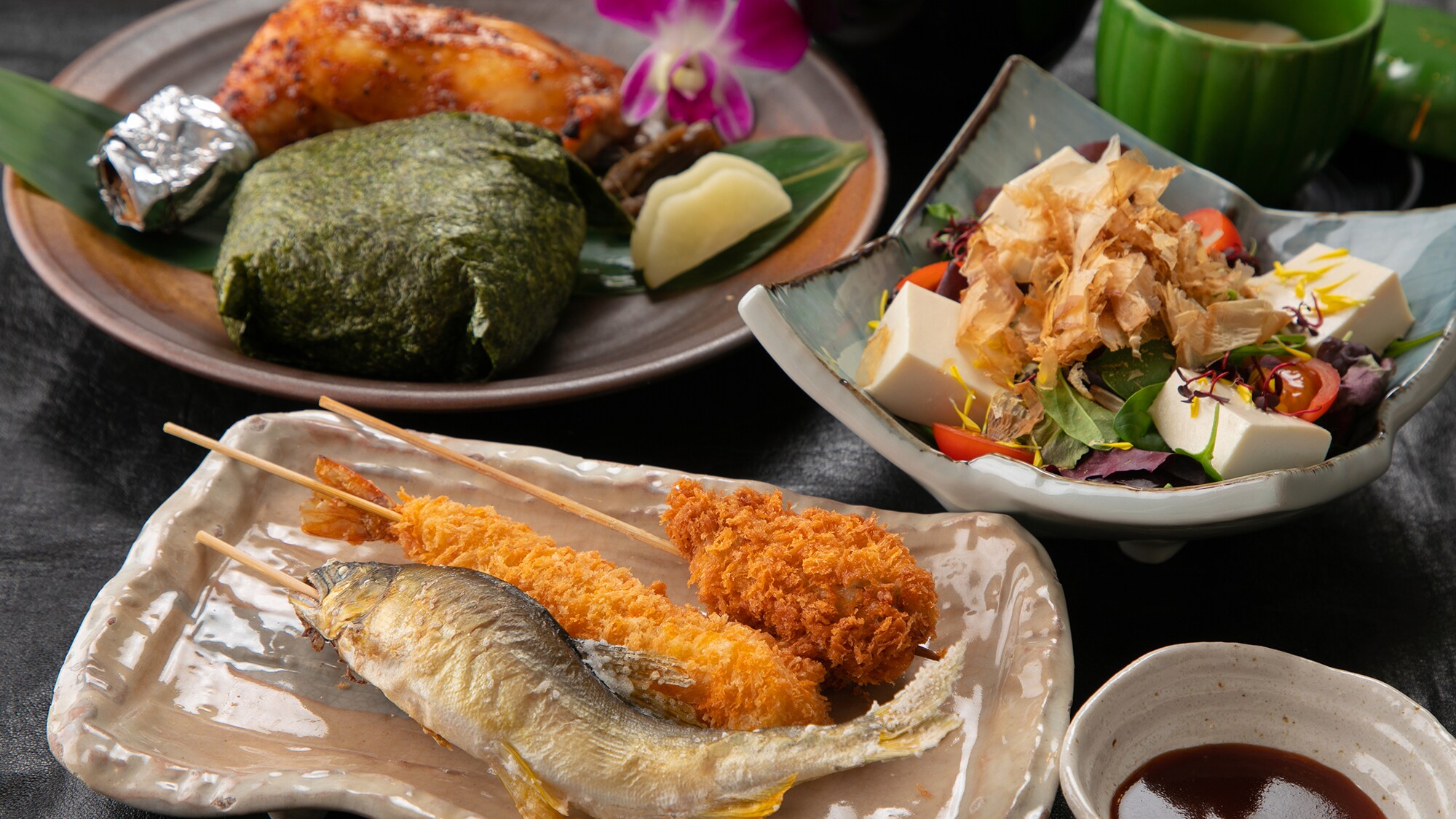 ■ Sanzoku Kaiseki ■ A wild yet healthy meal menu