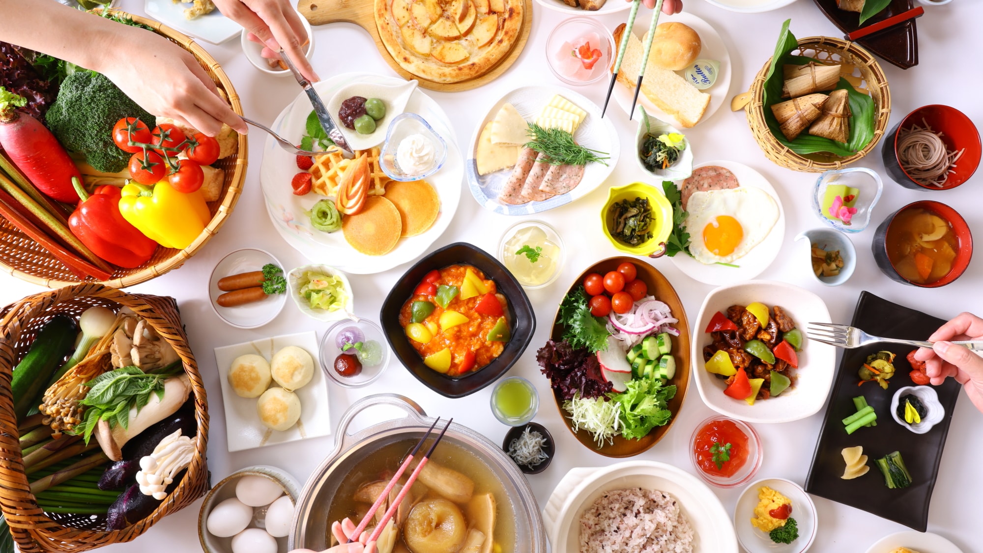 [Sarapan] Jadi, apa yang harus saya makan hari ini? Makanlah sampai kenyang dan isi ulang energi Anda!