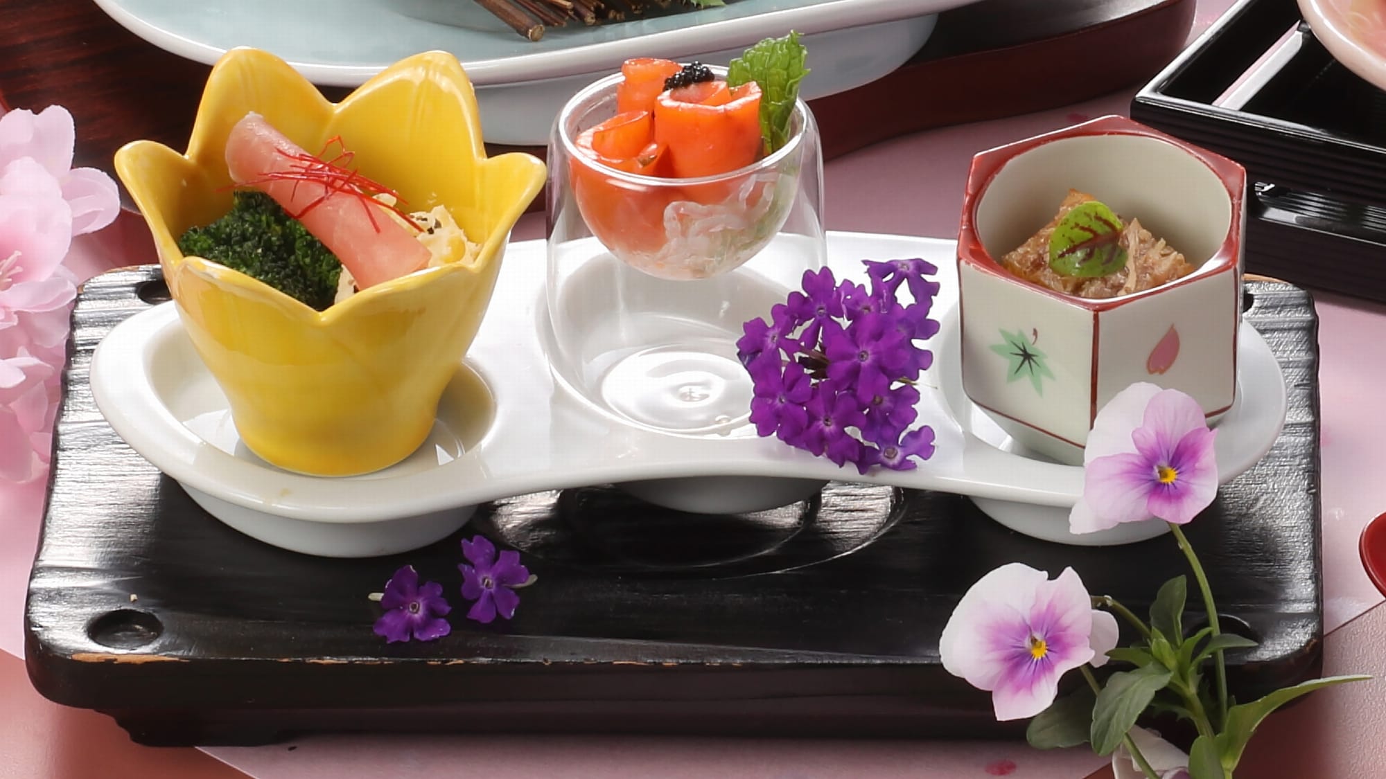 3 种色彩缤纷的时令开胃菜拼盘