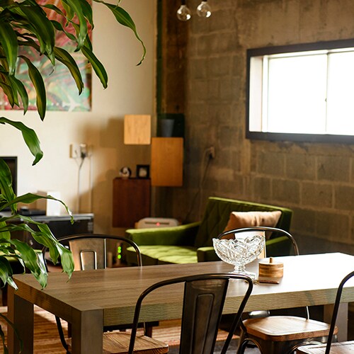 "Rooftop Star" dining area.