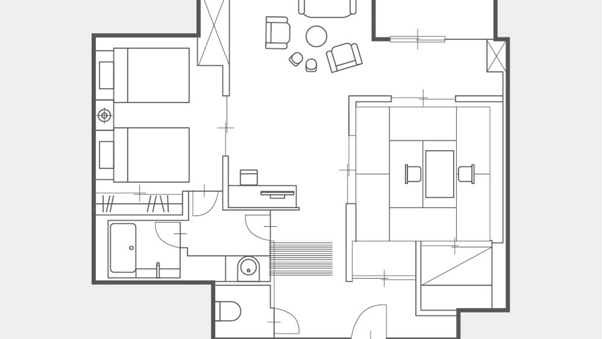 Kids room mountain play (drawing illustration)