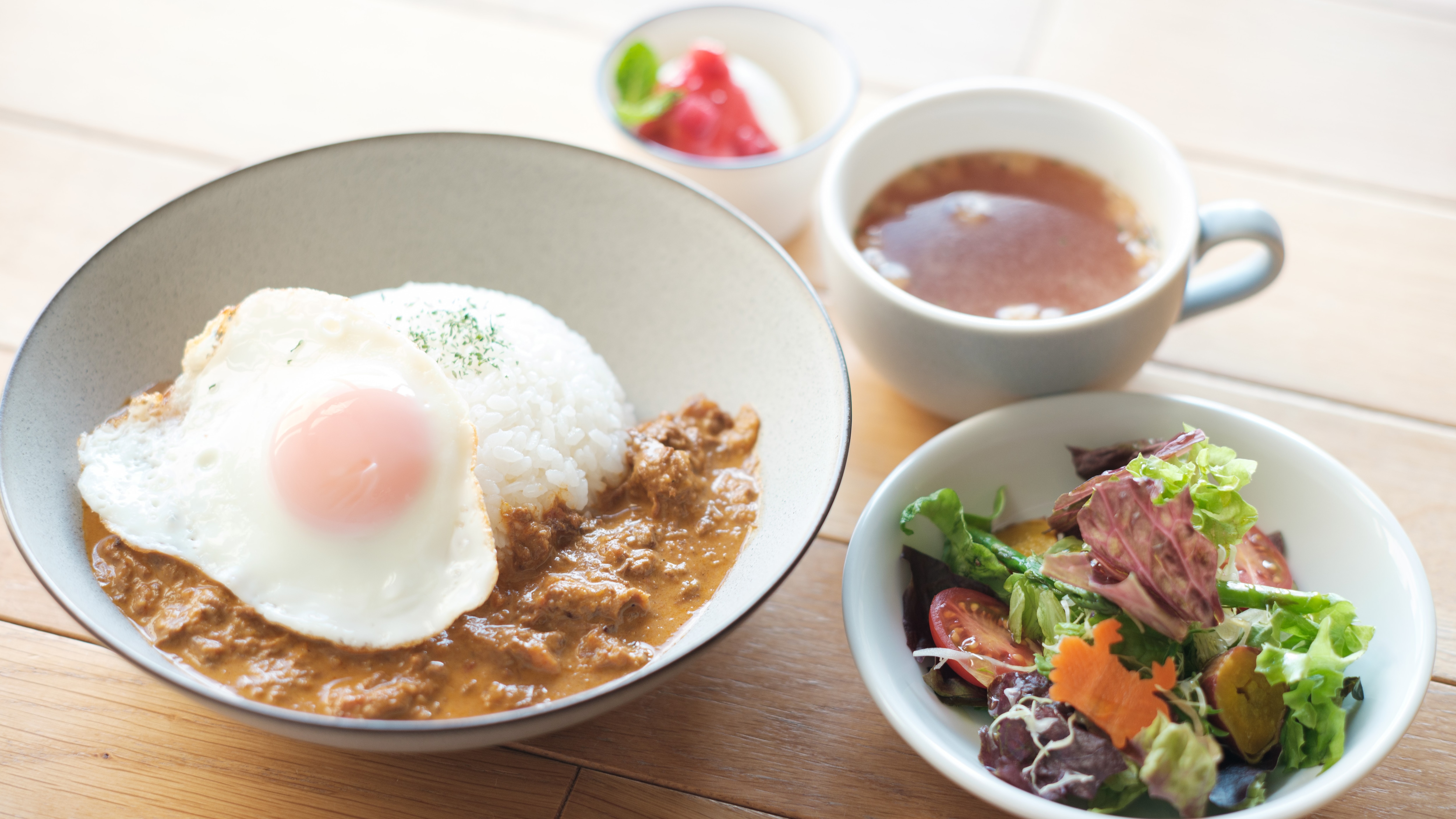 [Kids Menu] Children's Dinner Set: Curry (7-12 years old)