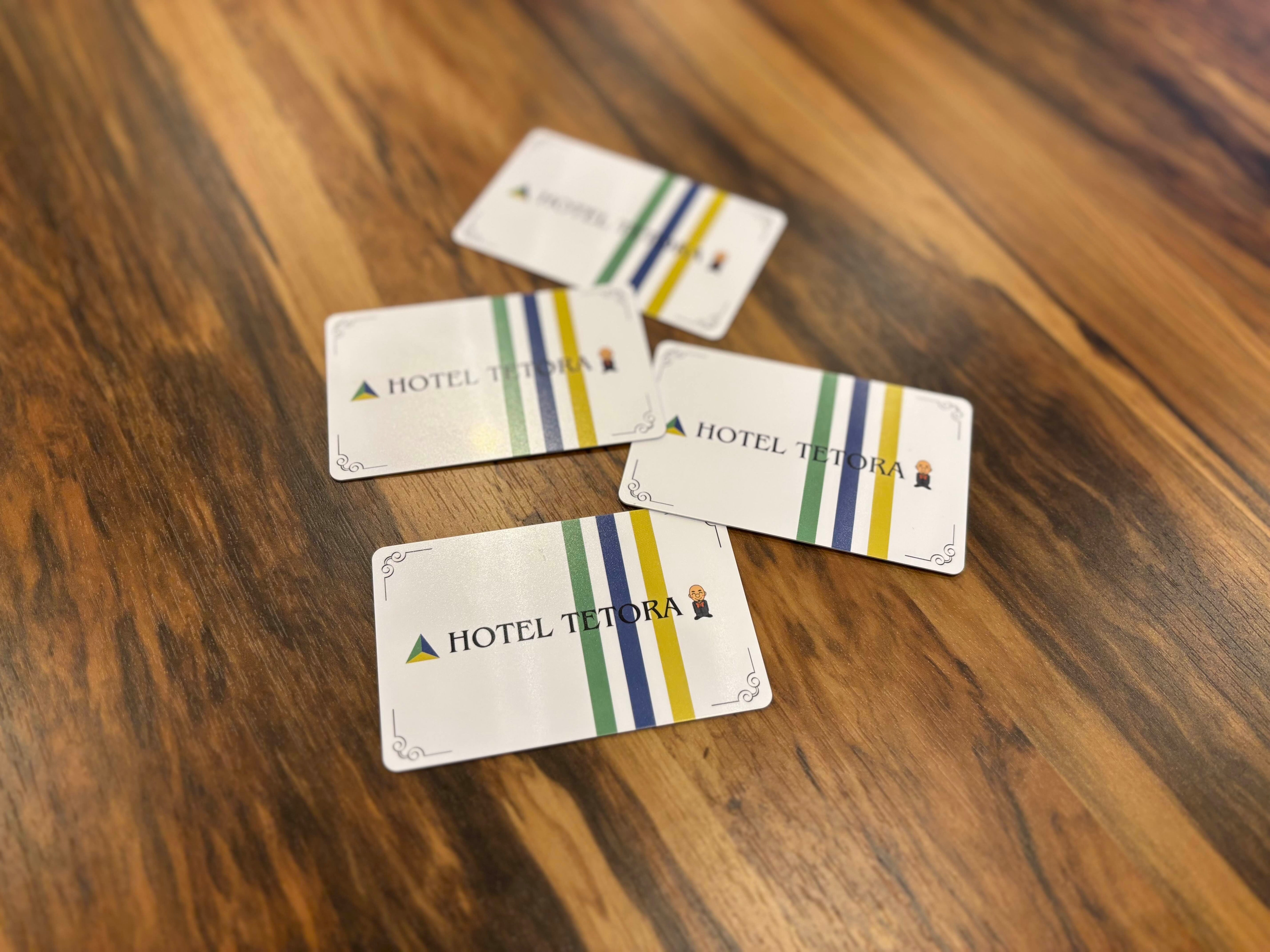 Card keys have been introduced