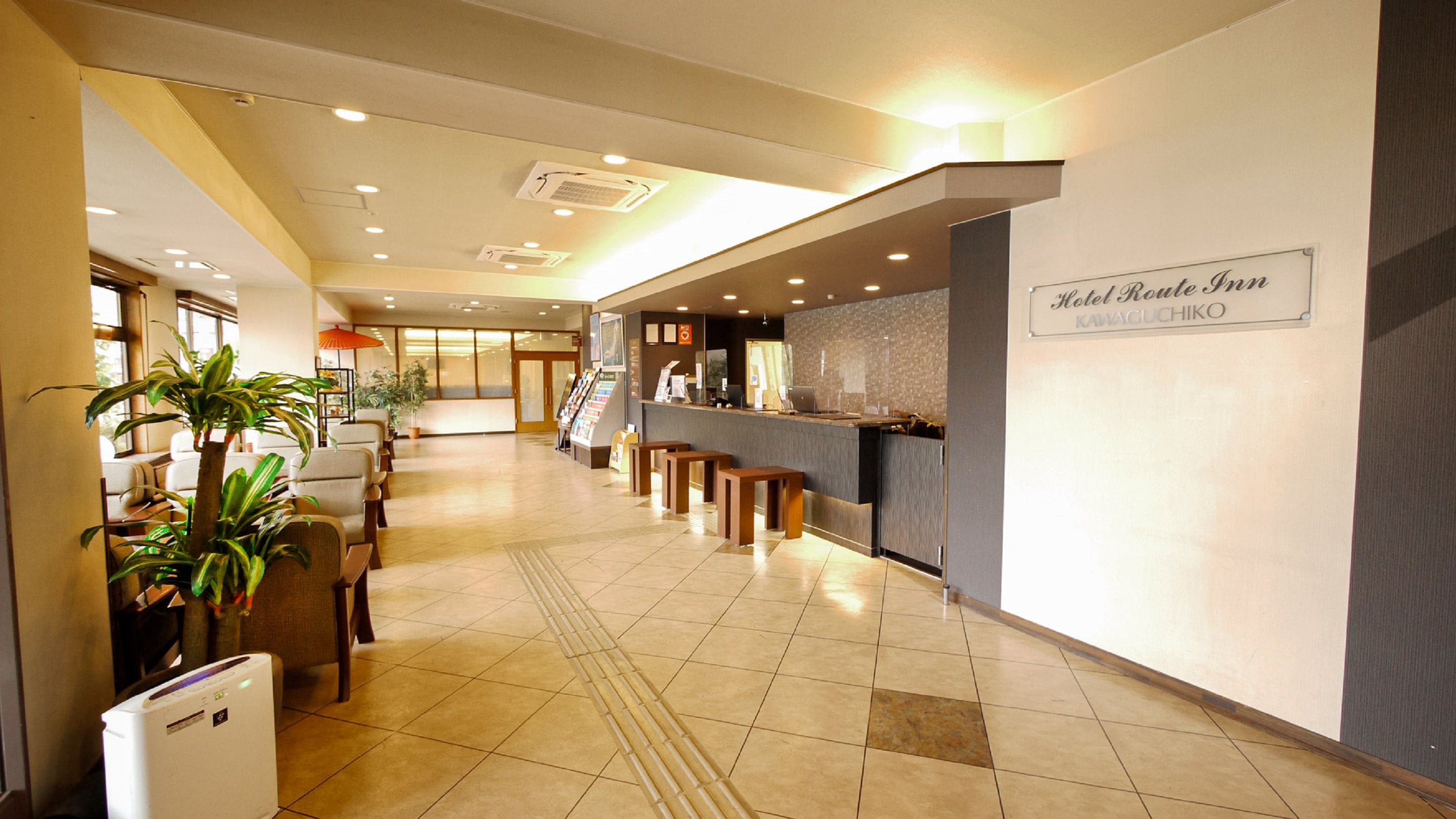hotel lobby