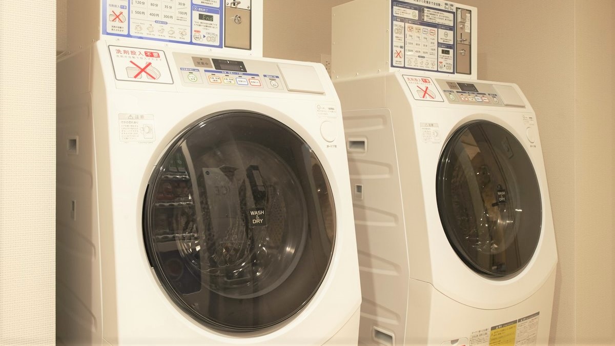 [投幣式洗衣機] 3樓有投幣式洗衣機。